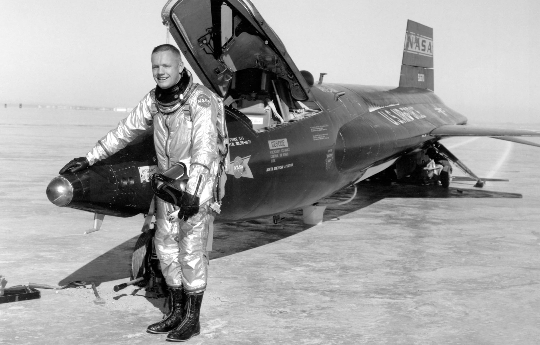 Neil Armstrong in "First Man on the Moon"