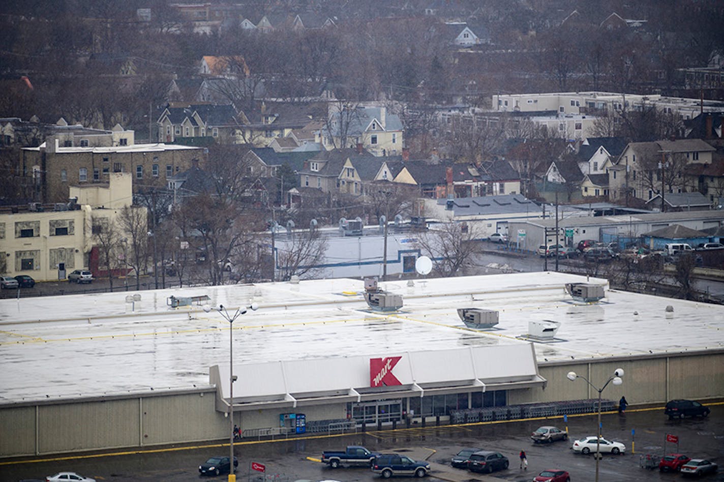 Minneapolis officials and Kmart executives have jockeyed for years over what to do with the store at Lake Street and Nicollet Avenue. ] Aaron Lavinsky • aaron.lavinsky@startribune.com The Lake Street Kmart was photographed Thursday, March 5, 2020 in Minneapolis, Minn.