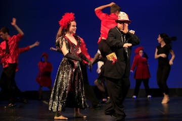 The theater students at Visitation School are putting on a play at school in conjunction with Interact Center for the Arts, a theater company that hel