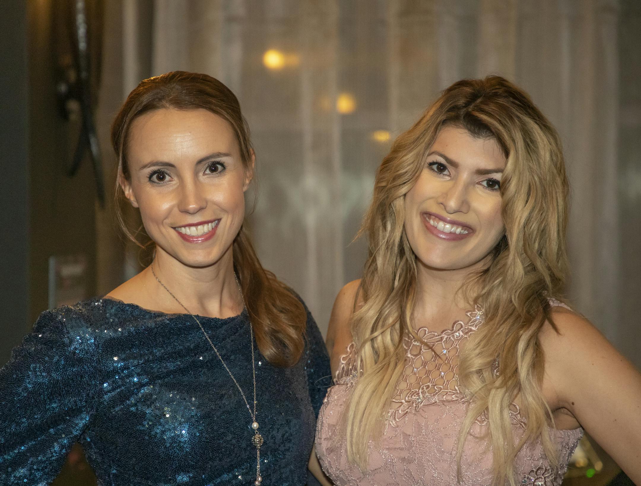 Kathrin Bonello and Crystal LaBathe at Northern Vogue.