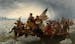 Emanuel Leutze&#xed;s famous painting of Washington crossing the Delaware, which is on display at the Minnesota Marine Art Museum.