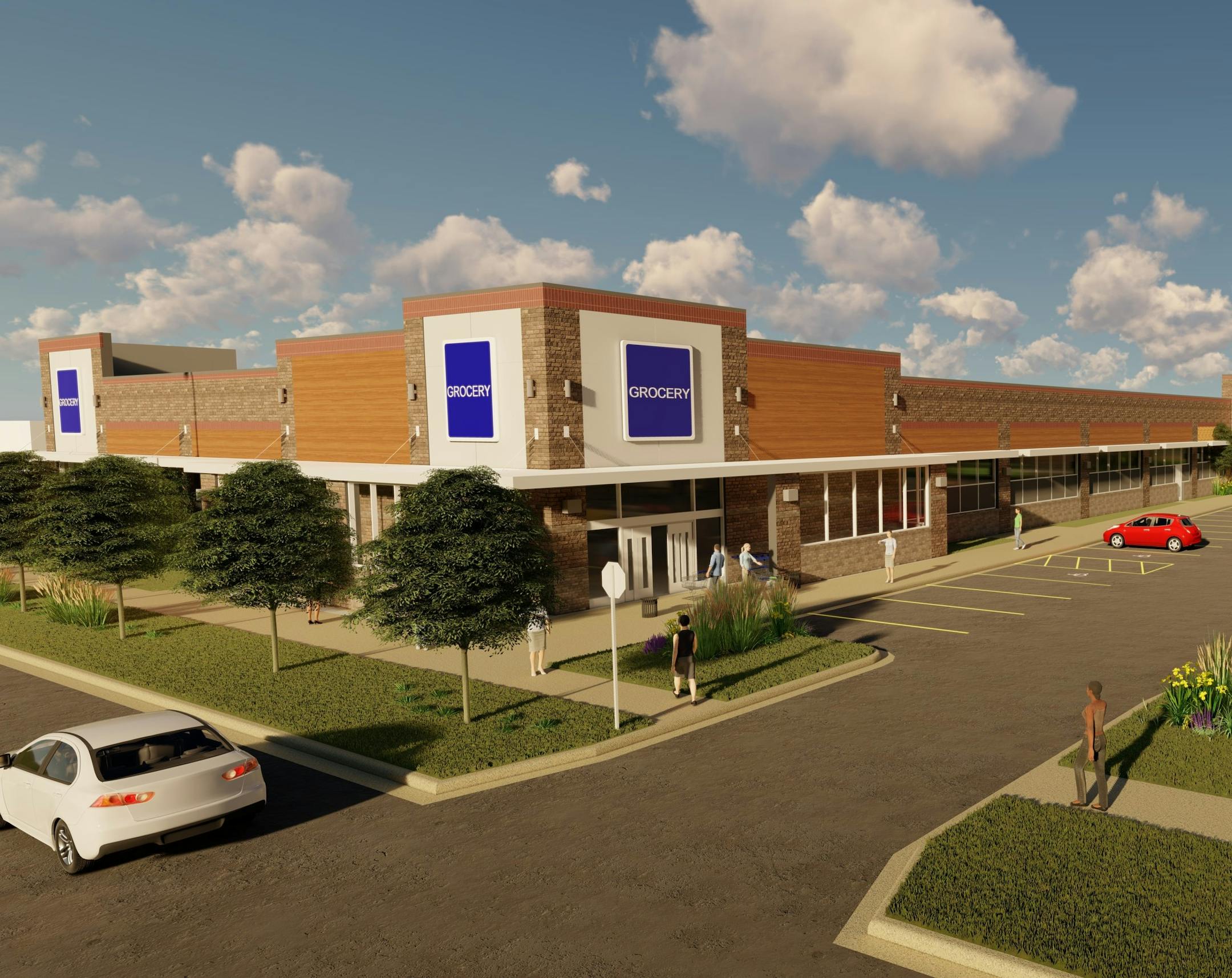 Paster Properties aims to land a national grocery store chain to anchor a new retail development in the Phalen Corridor on the east side of St. Paul.