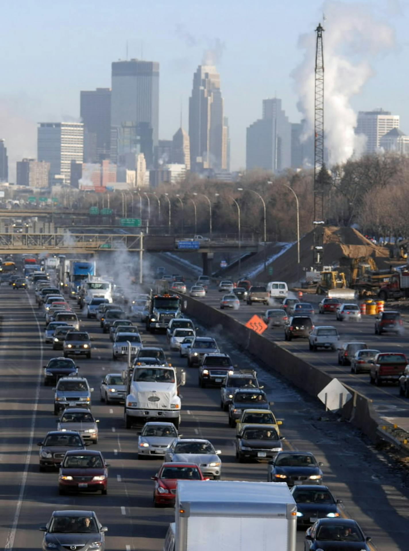 A fatal accident had traffic backed up near 46th St on I-35 W this morning.