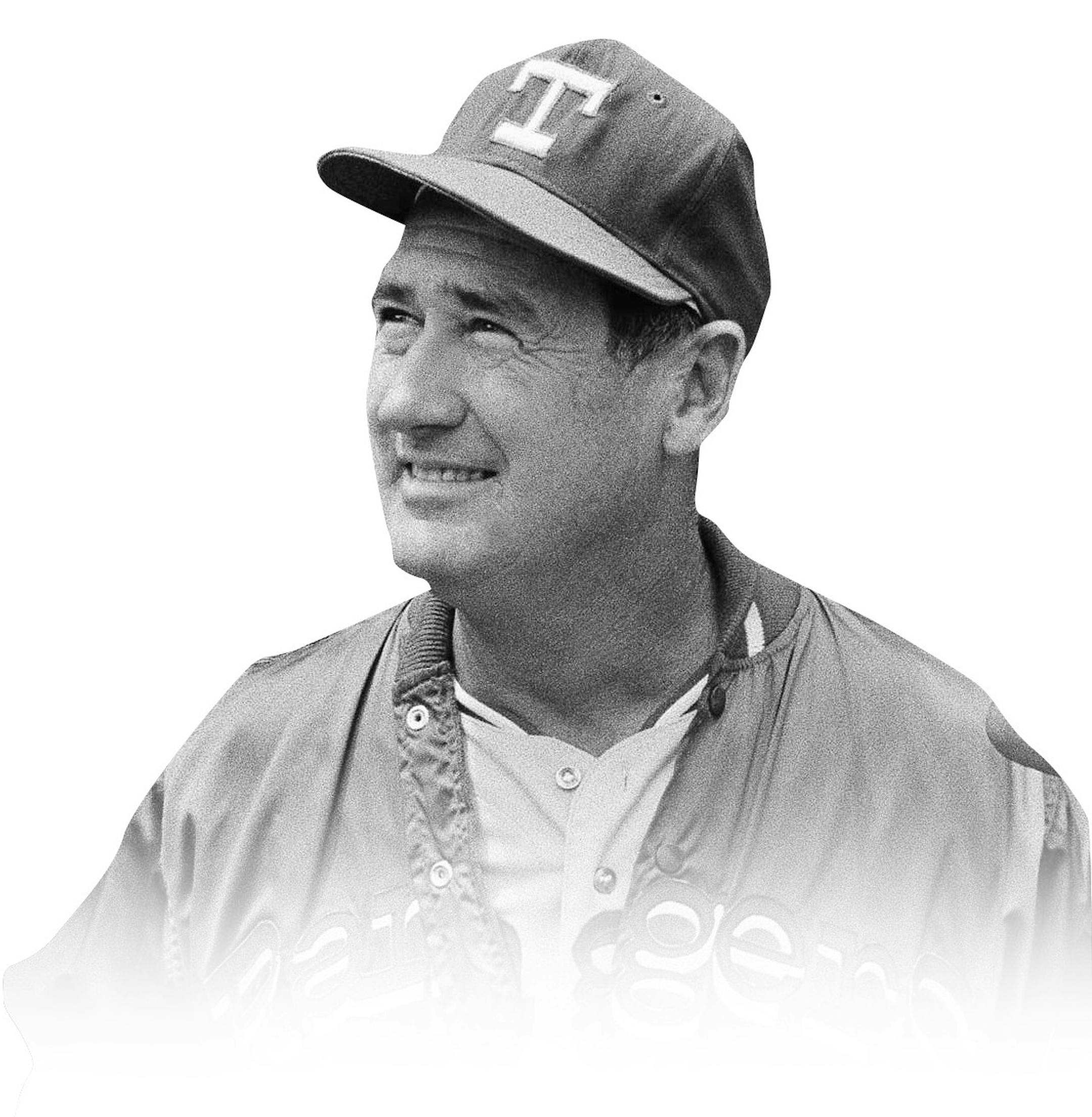 Texas Rangers manager Ted Williams and baseball broadcaster Johnny Pesky are shown, June 21, 1972 at Fenway Park, as they talked over memories of the past. Both are former Red Sox players. (AP Photo/Frank C. Curtin) ORG XMIT: APHS170428