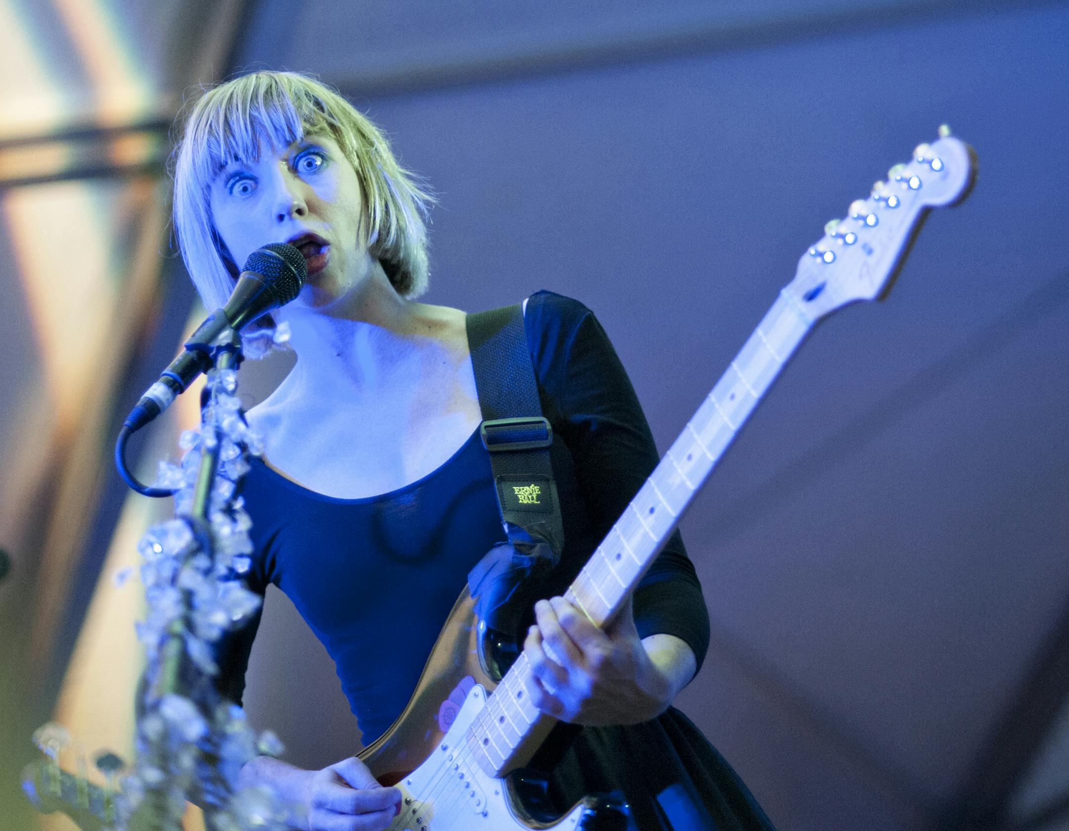 The Joy Formidable performs at SXSW on March 15, 2013. Photo by Leslie Plesser.