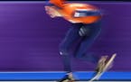 Esmee Visser of The Netherlands competes during the women's 5,000 meters speedskating race at the Gangneung Oval at the 2018 Winter Olympics in Gangne