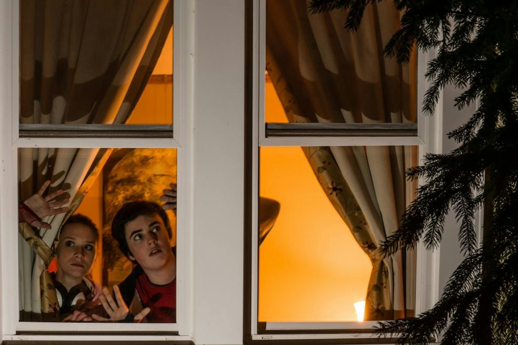 Pictured: Brigid Kelley and Ian Udulutch in "Neighborhood #3" Photography by Charlie Gorrill