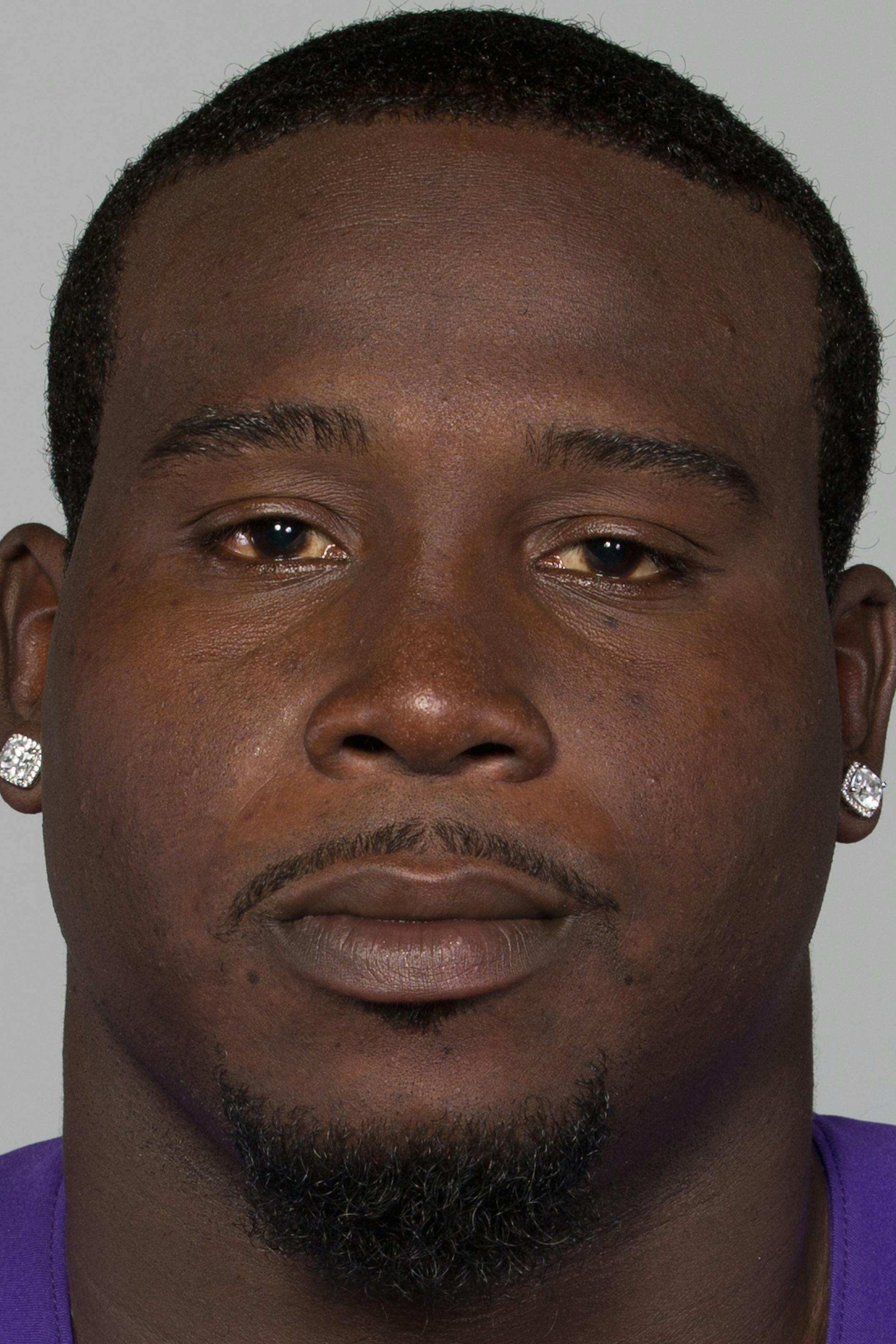 This is a 2013 photo of Letroy Guion of the Minnesota Vikings NFL football team. This image reflects the Minnesota Vikings active roster as of Thursday, June 6, 2013 when this image was taken. (AP Photo) ORG XMIT: NFLHS13