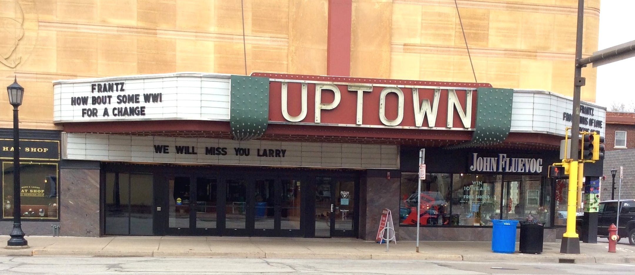 "We will miss you Larry"