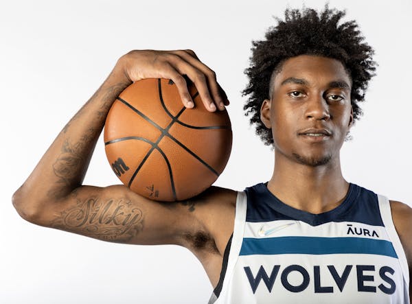 Wolves forward McDaniels developed fearless side at an early age
