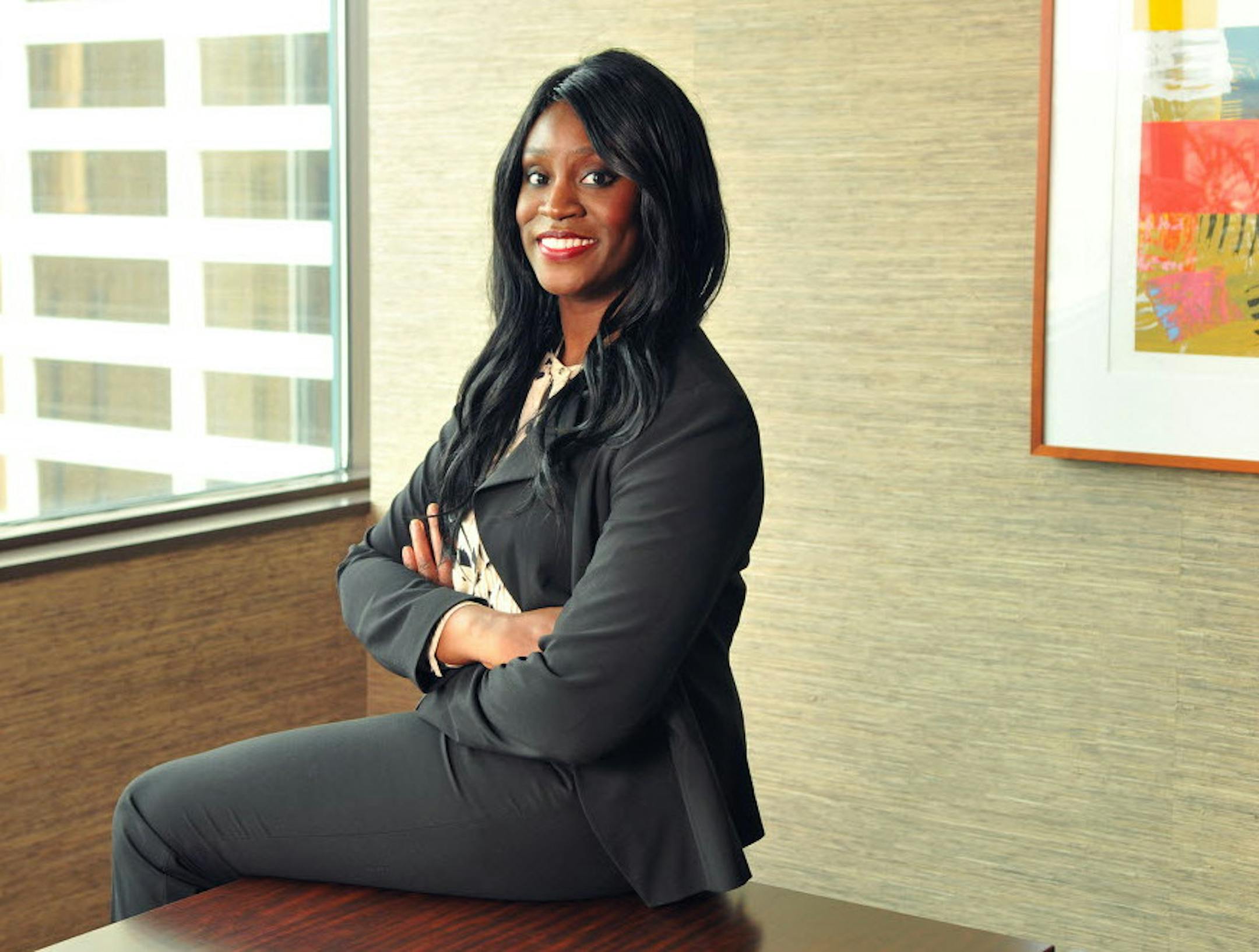 Adine Momoh will be president of the Hennepin County Bar Association in 2018-19, its 100th year.