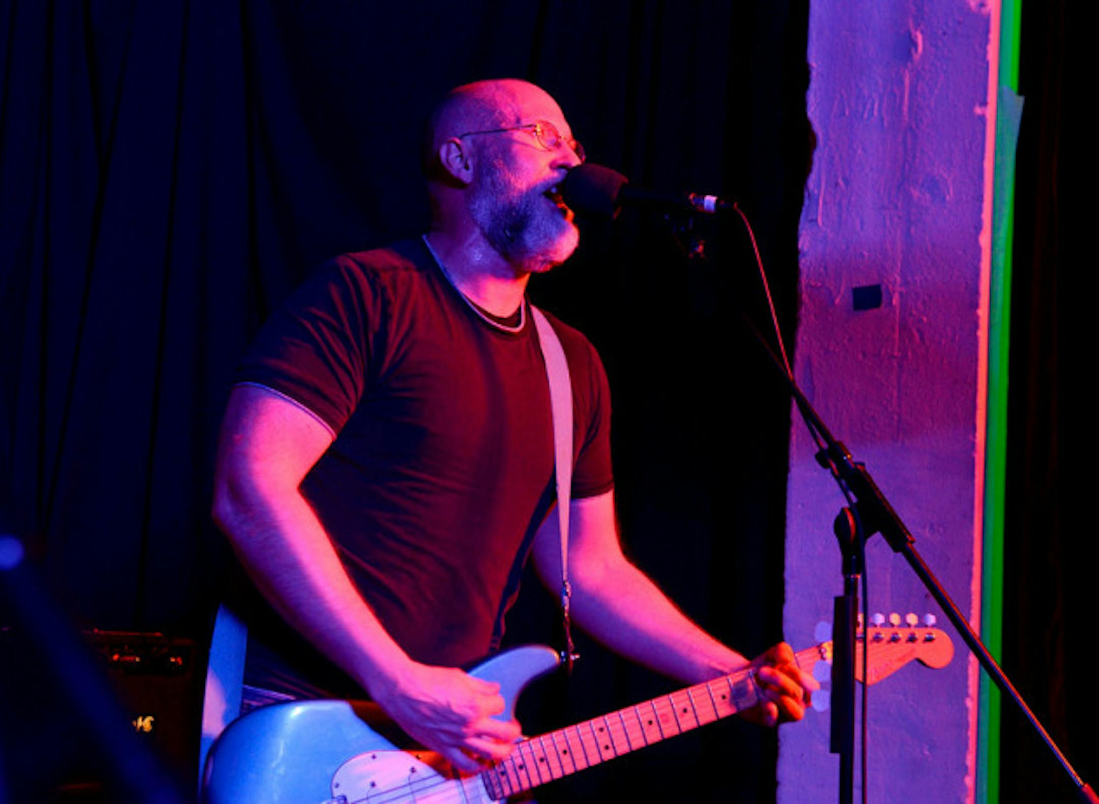 Bob Mould tore through half of Sugar's "Copper Blue" album at Merge's SXSW showcase in March. / Photo by Tony Nelson