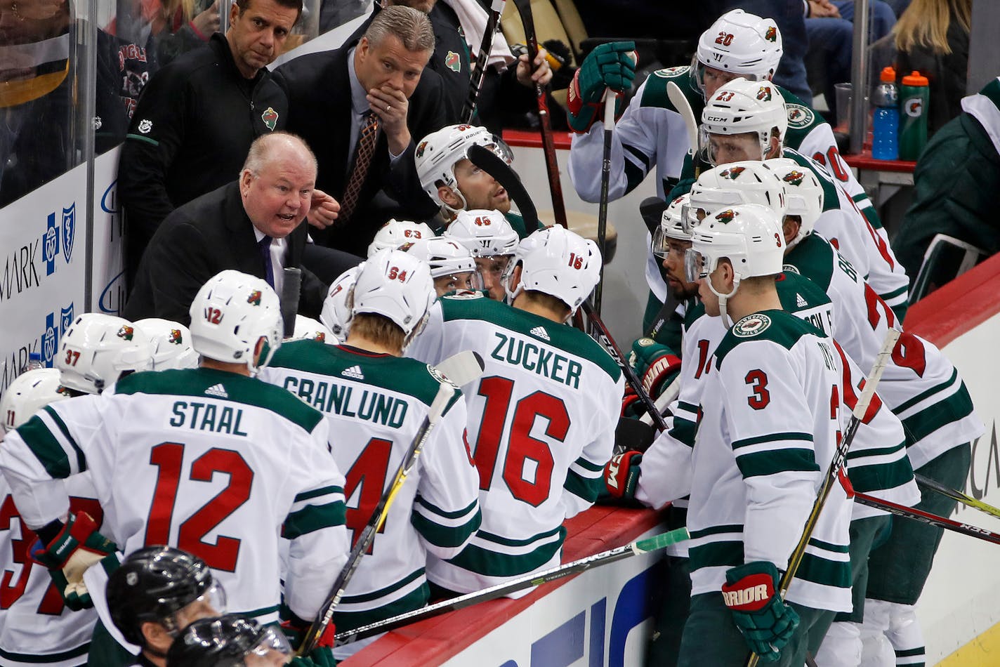 Wild head coach Bruce Boudreau