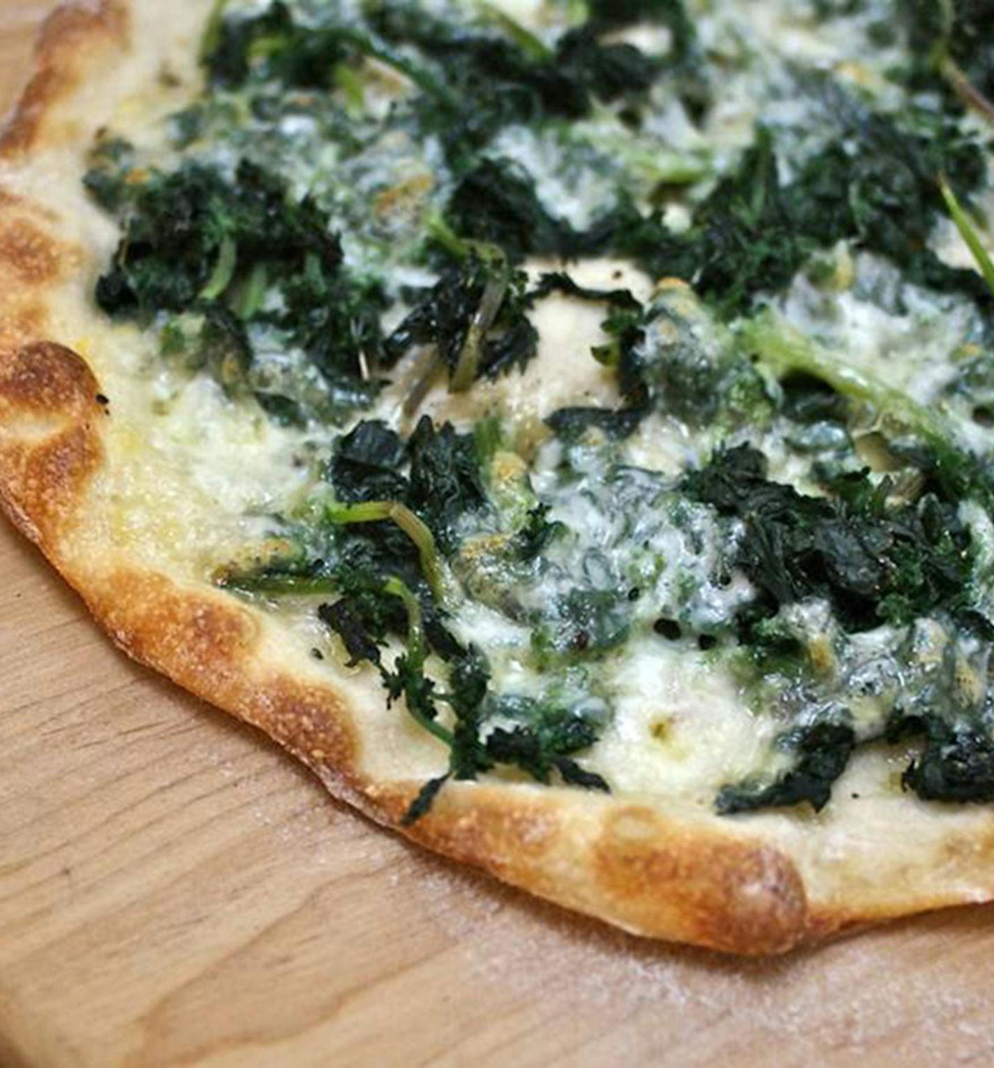 Nettles Pizza. Credit: Molly Watson