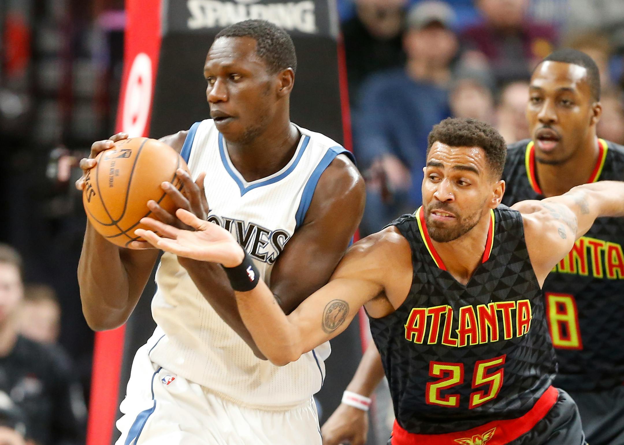 Timberwolves forward/center Gorgui Dieng answered cautiously when asked about President Donald Trump's executive order that suspended travel with seven Muslim-majority nations.