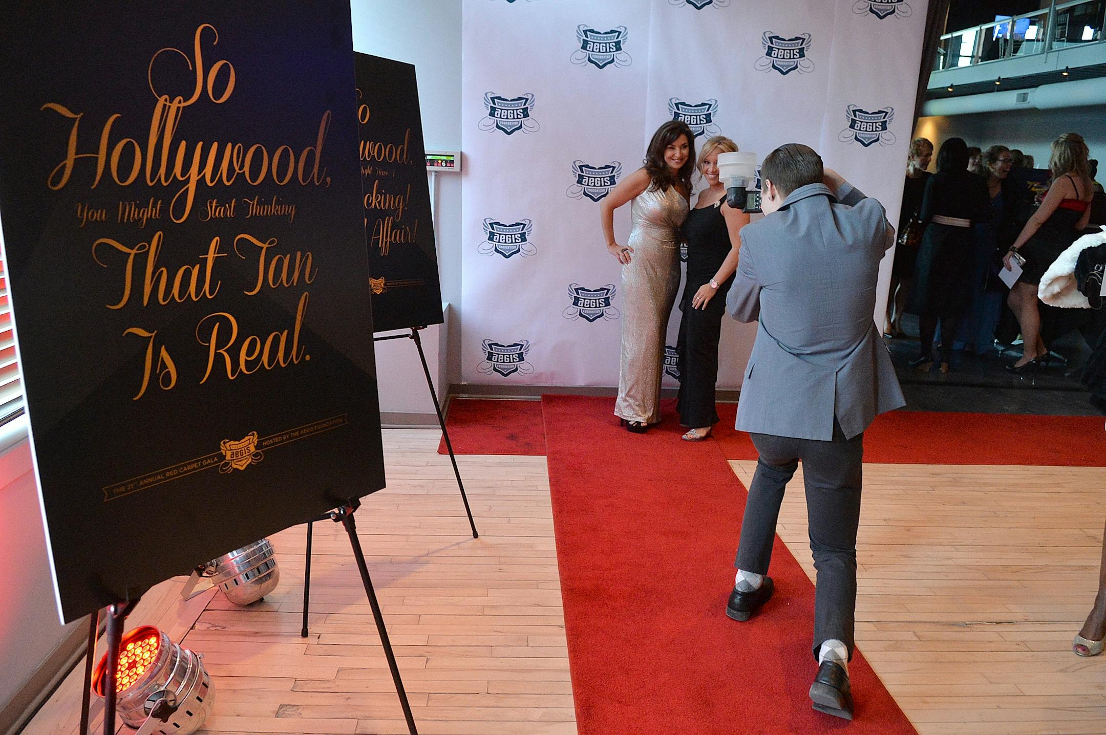 Red carpet photos were a hit.