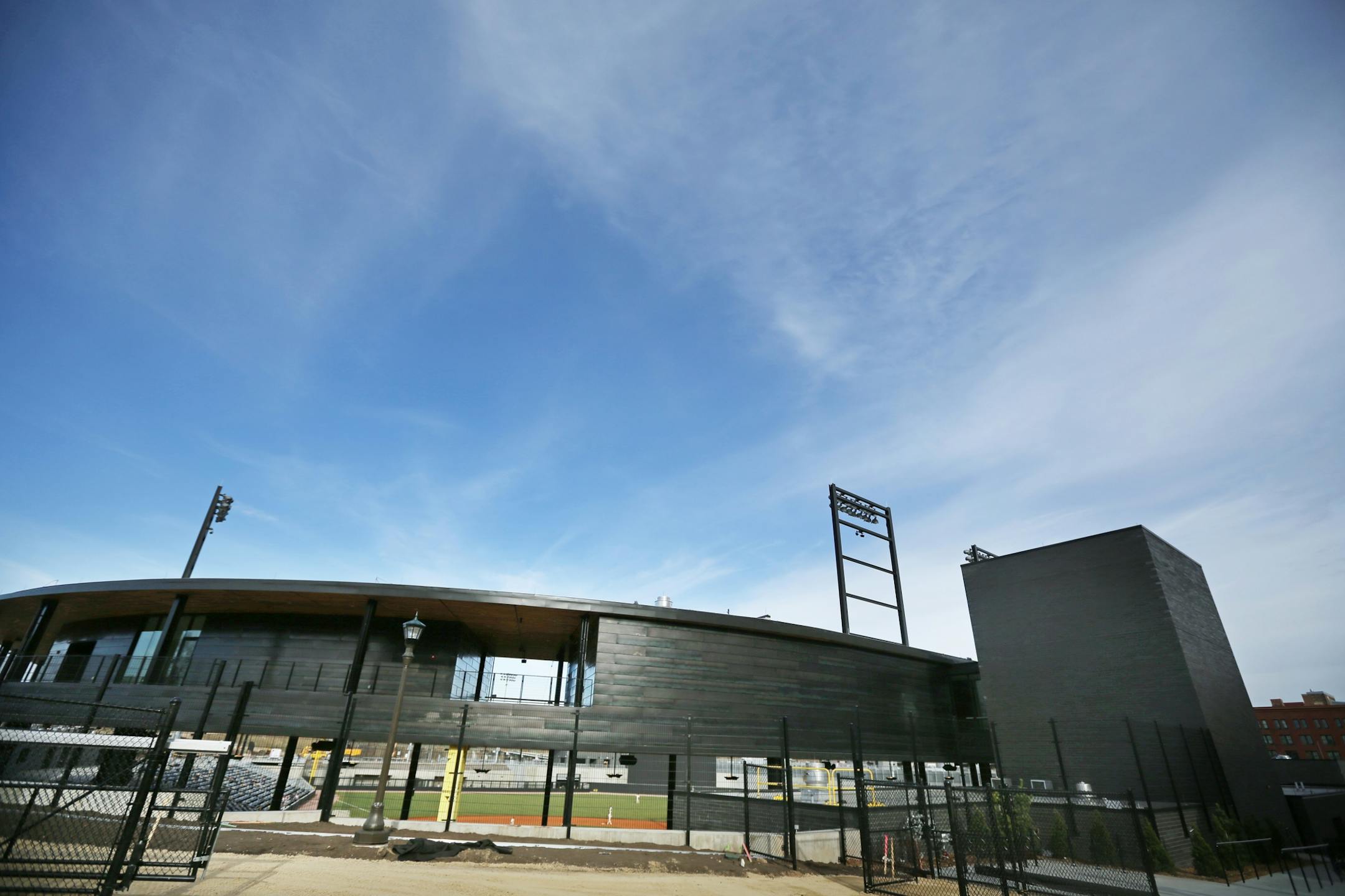 Feature on St. Paul baseball history leading up to the opening of a new CHS Field, Hamline played Macalester Wednesday April 15 2015 in St. Paul Minnesota.