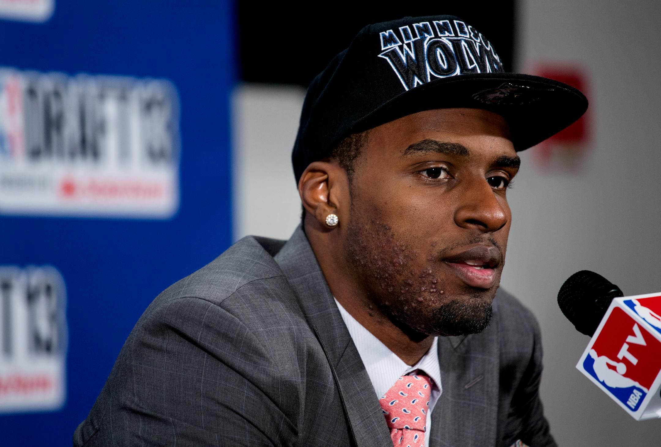 Timberwolves first-round draft pick Shabazz Muhammad.