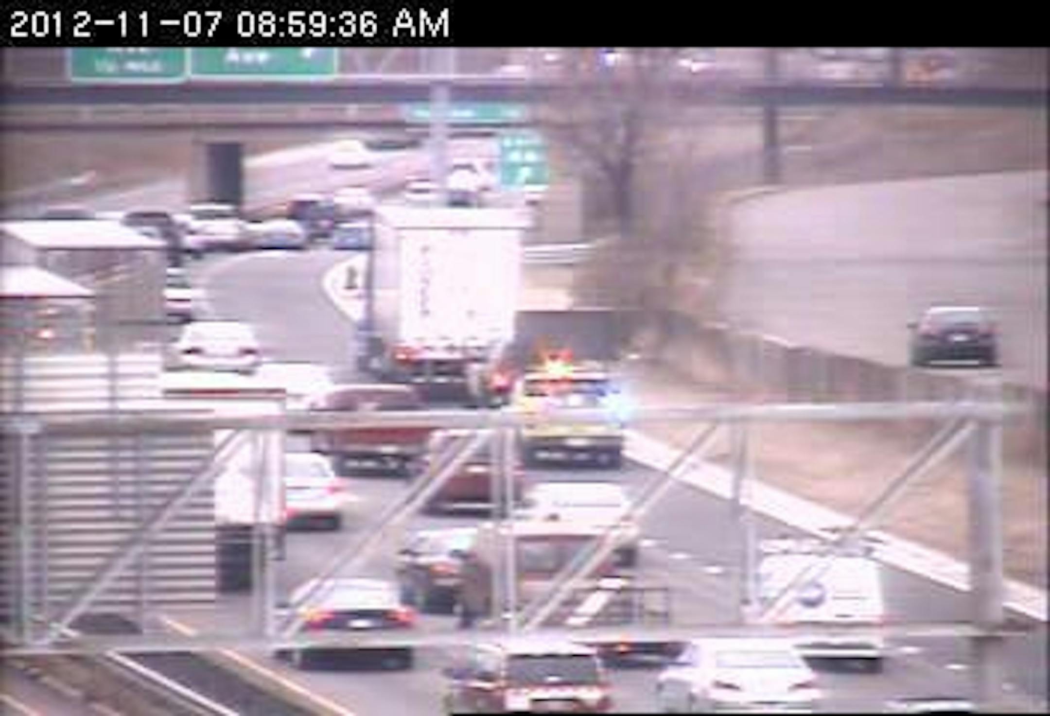 Westbound 494 at Penn Avenue.