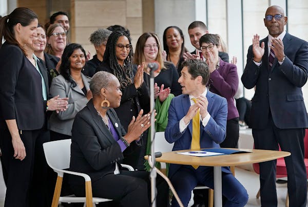 Minneapolis Mayor Jacob Frey proclaimed “a new day” as he signed off on an ordinance creating a new safety office and making other changes aimed a