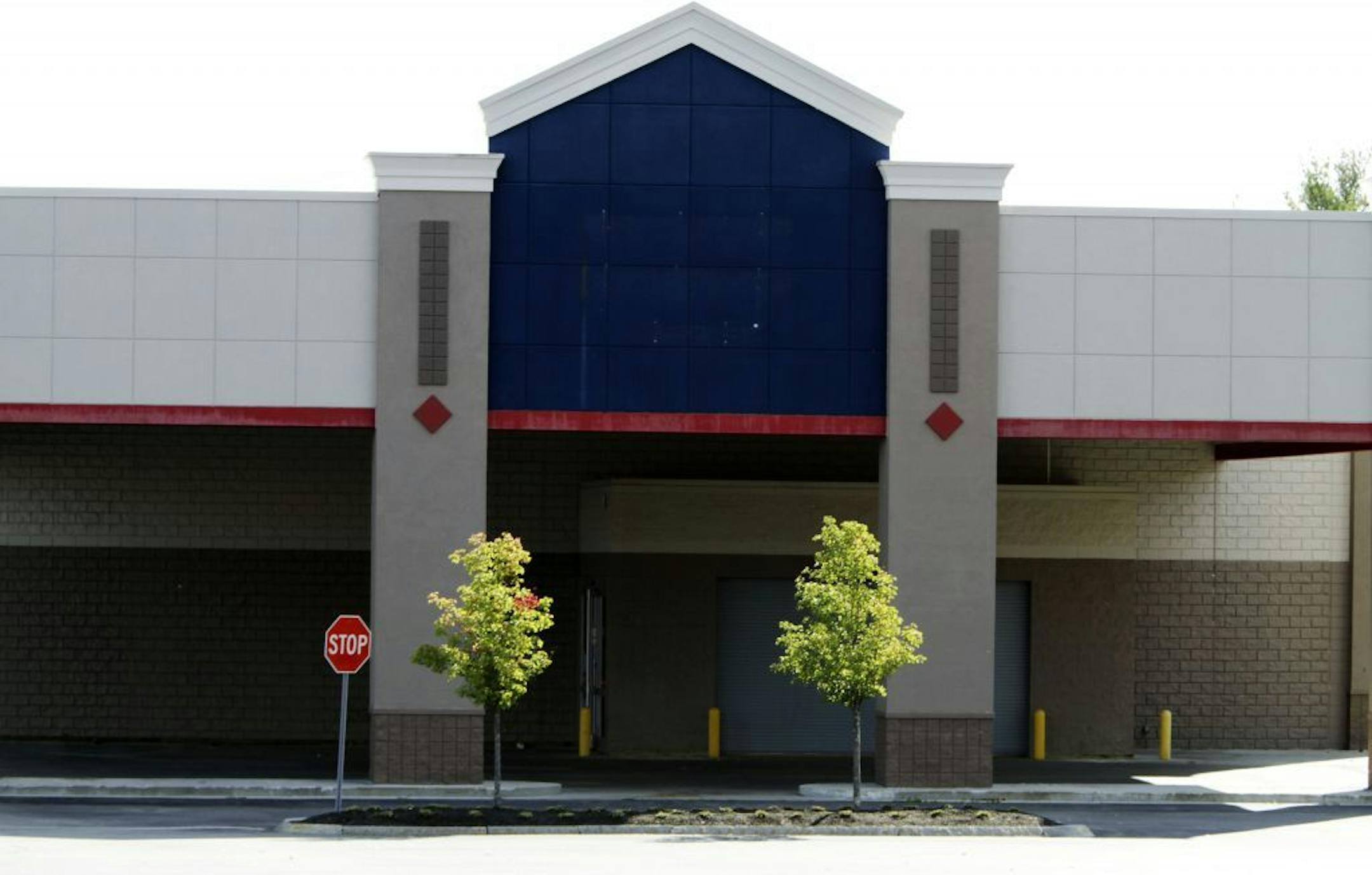 A deserted Lowe's store is seen in Biddford, Maine, on Monday, Oct. 17, 2011. Lowe�s closes 20 stores nationally, including one in Biddeford, having already taken the outside sign off the building.