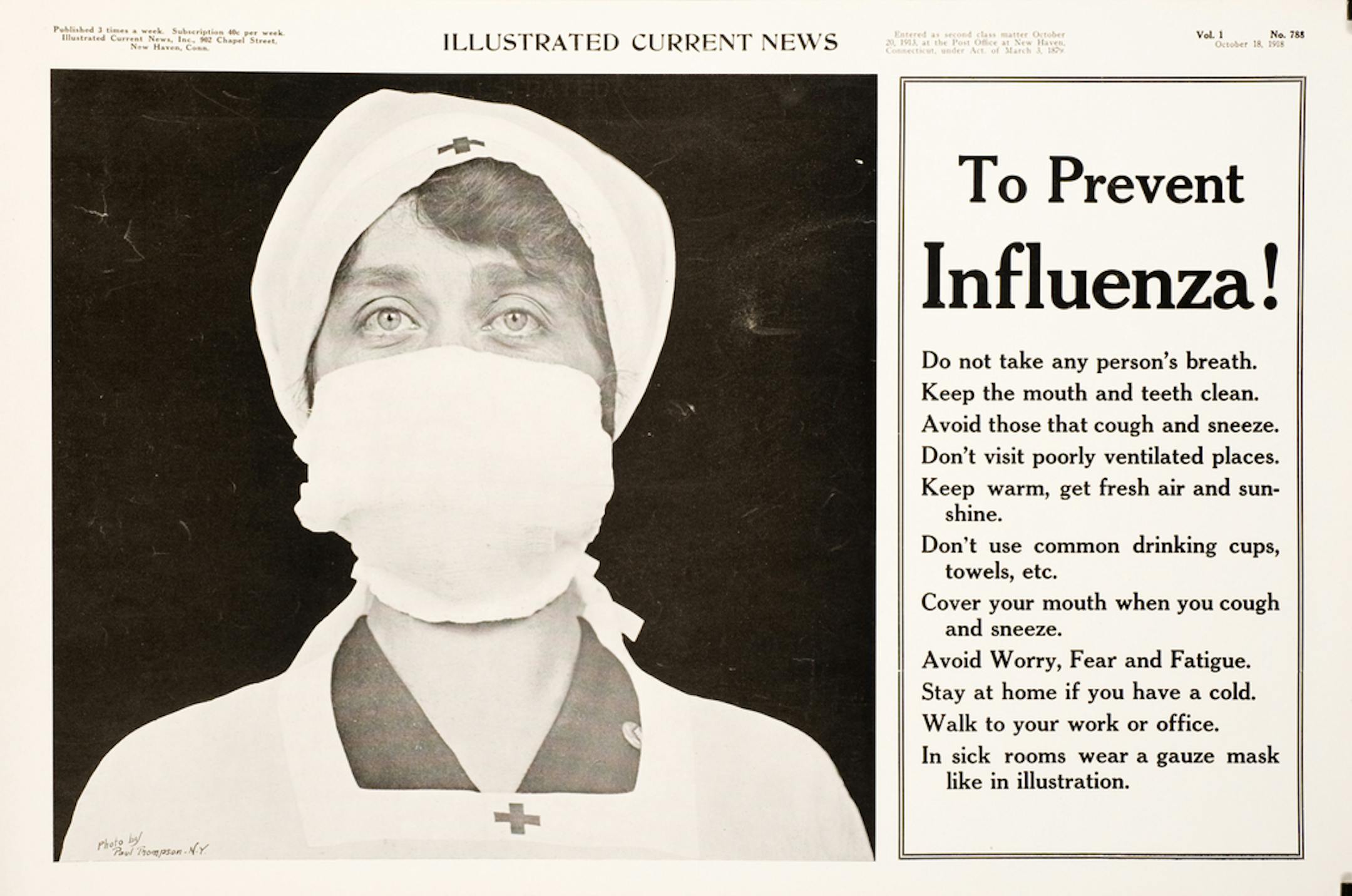 Misinformation in newspapers and government censors helped the flu spread in 1918.