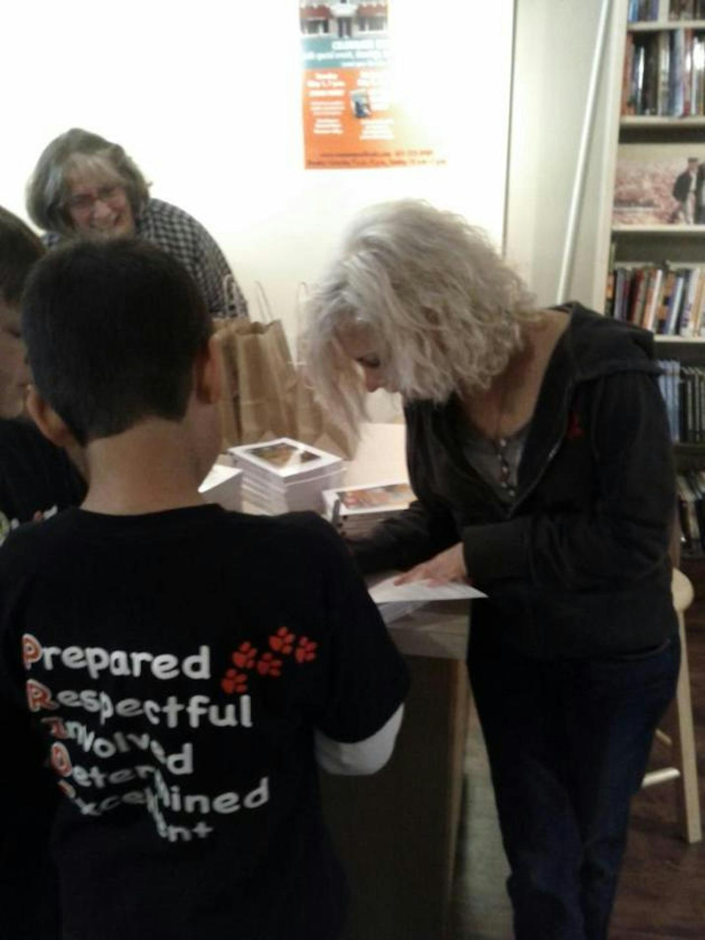 Kate DiCamillo at Common Good Books.