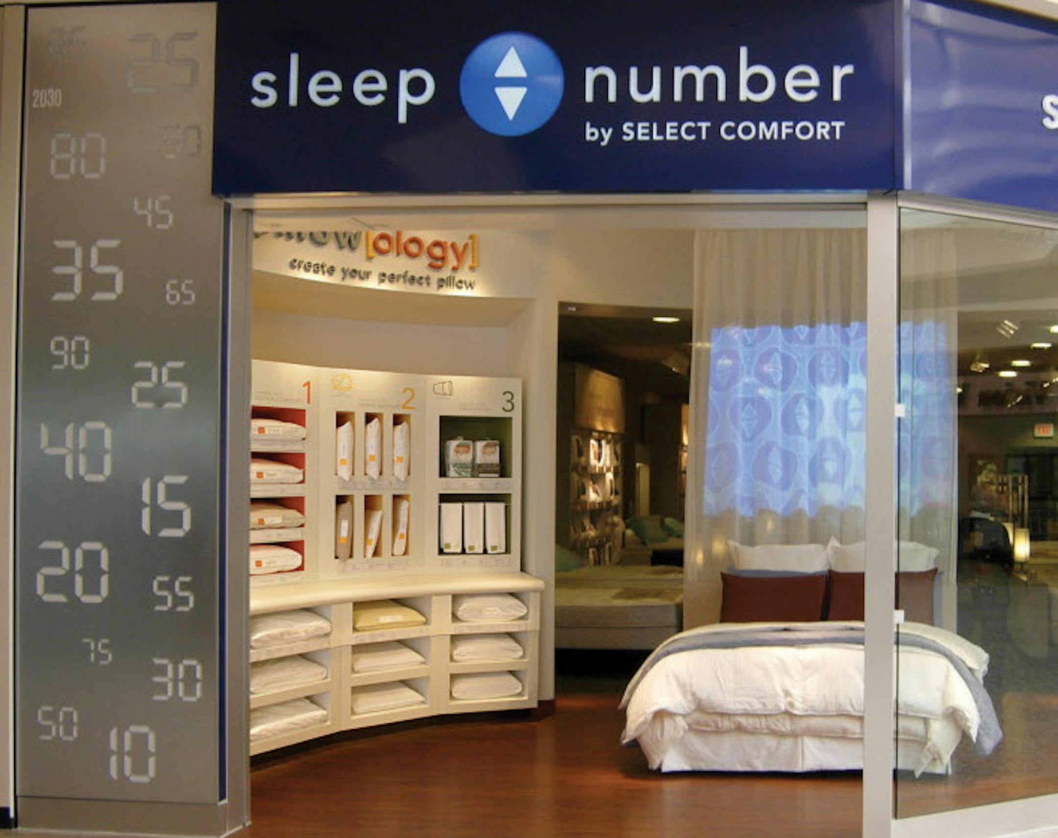 Provided by Select Comfort of their Sleep Number bed. ORG XMIT: MIN2012091418420684