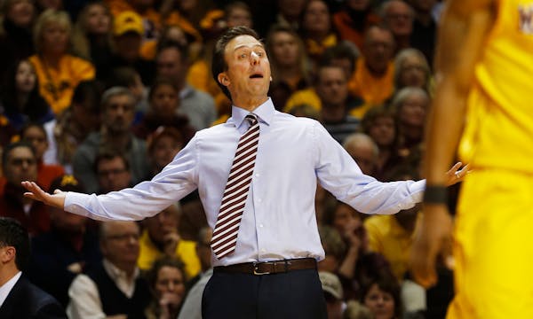 Richard Pitino coached a tight game that the Gophers lost 60-63 to Michigan.