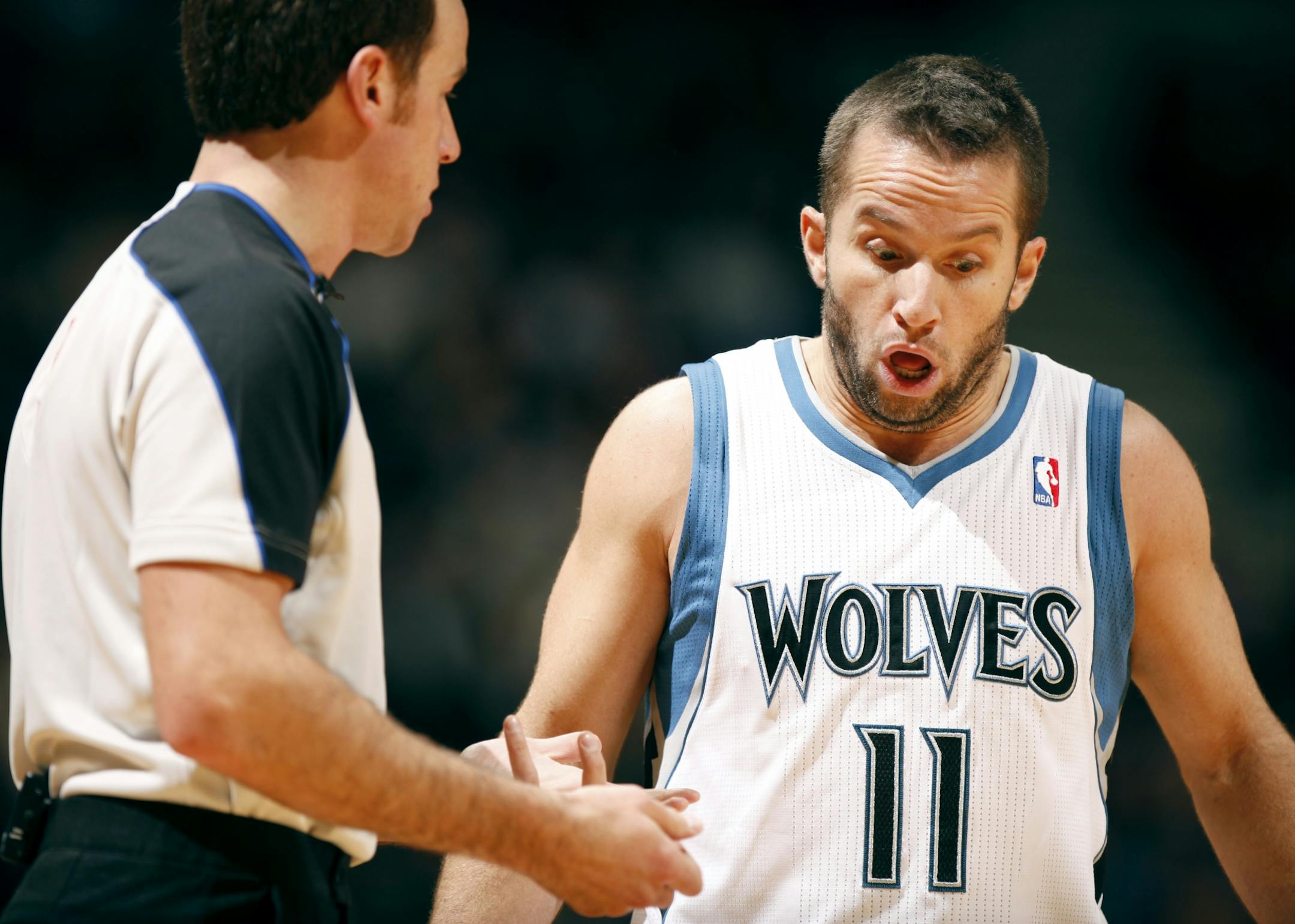 Wolves point guard J.J. Barea (11)