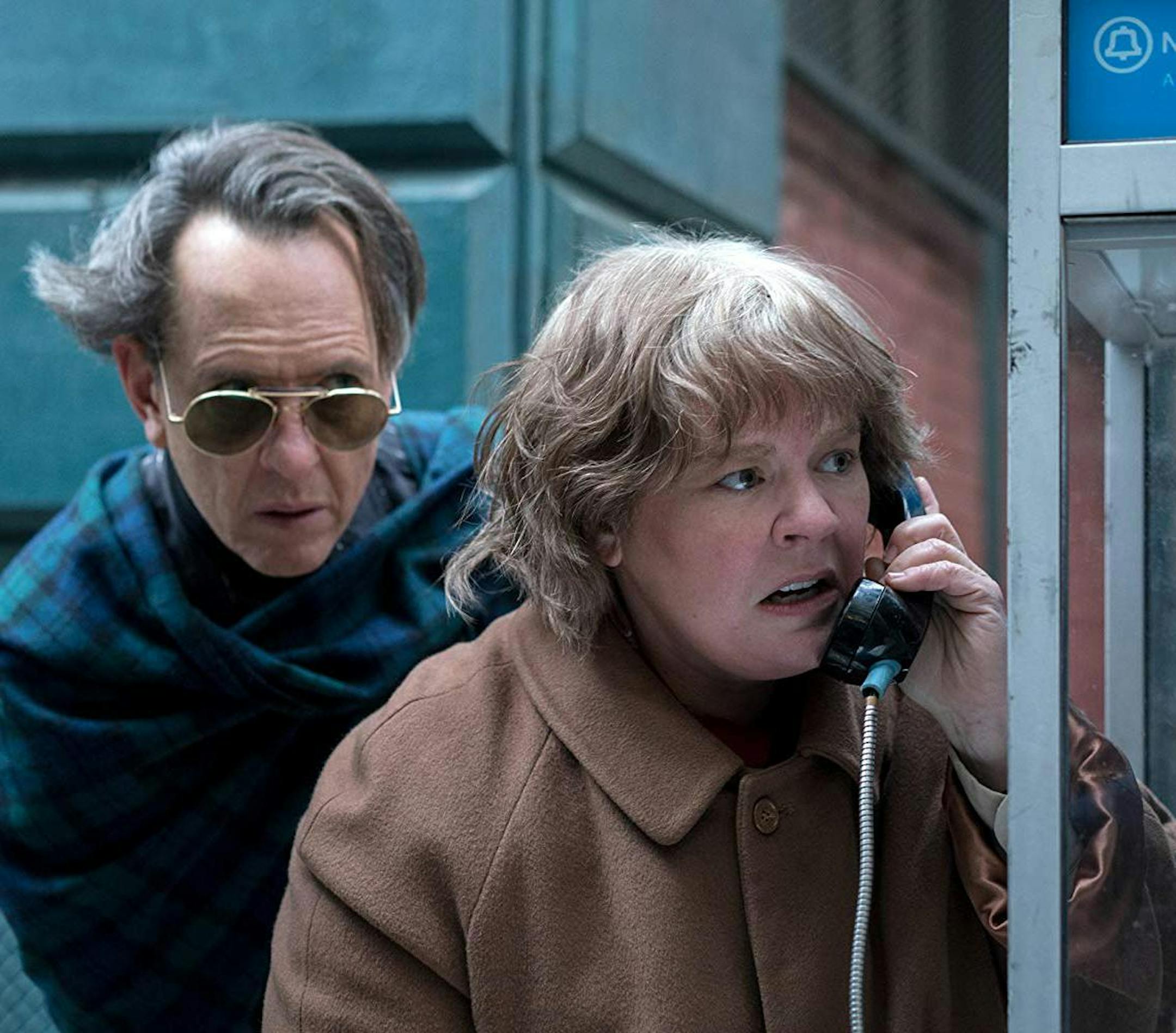 Richard E. Grant and Melissa McCarthy in "Can You Ever Forgive Me?"