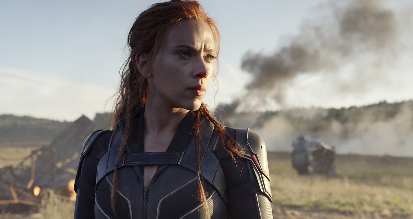 The Scarlett Johansson Marvel movie "Black Widow," last set for Nov. 6, heads to May 7 of next year.