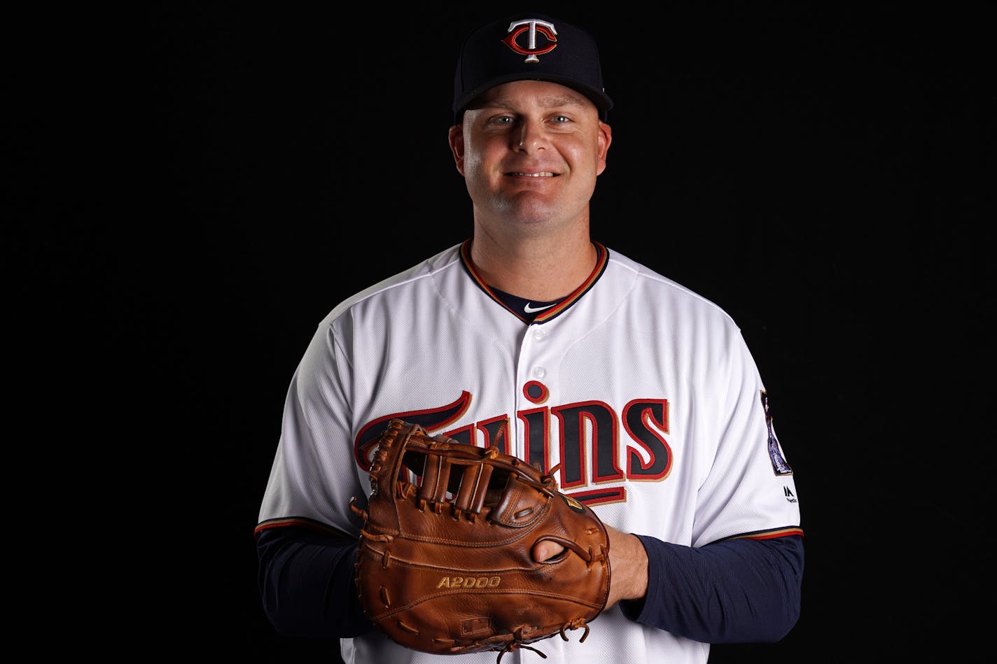 Minnesota Twins infielder Lucas Duda. ] ANTHONY SOUFFLE &#x2022; anthony.souffle@startribune.com Minnesota Twins players and coaches posed for portraits during photo day at Spring Training Friday, Feb. 22, 2019 at Hammond Stadium on the grounds of the Twins' CenturyLink Sports Complex in Fort Myers, Fla.