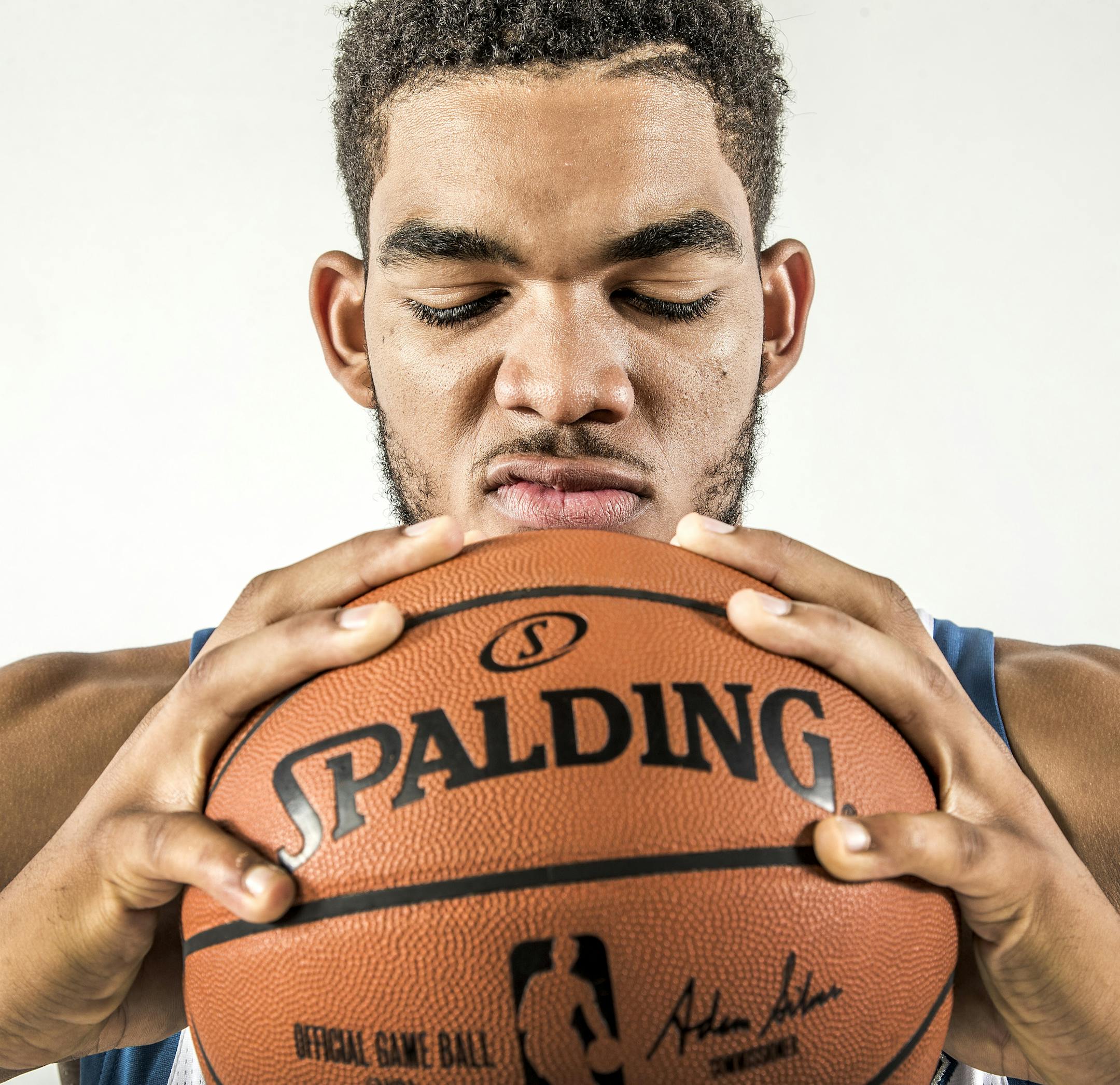 Minnesota Timberwolves rookie Karl-Anthony Towns.