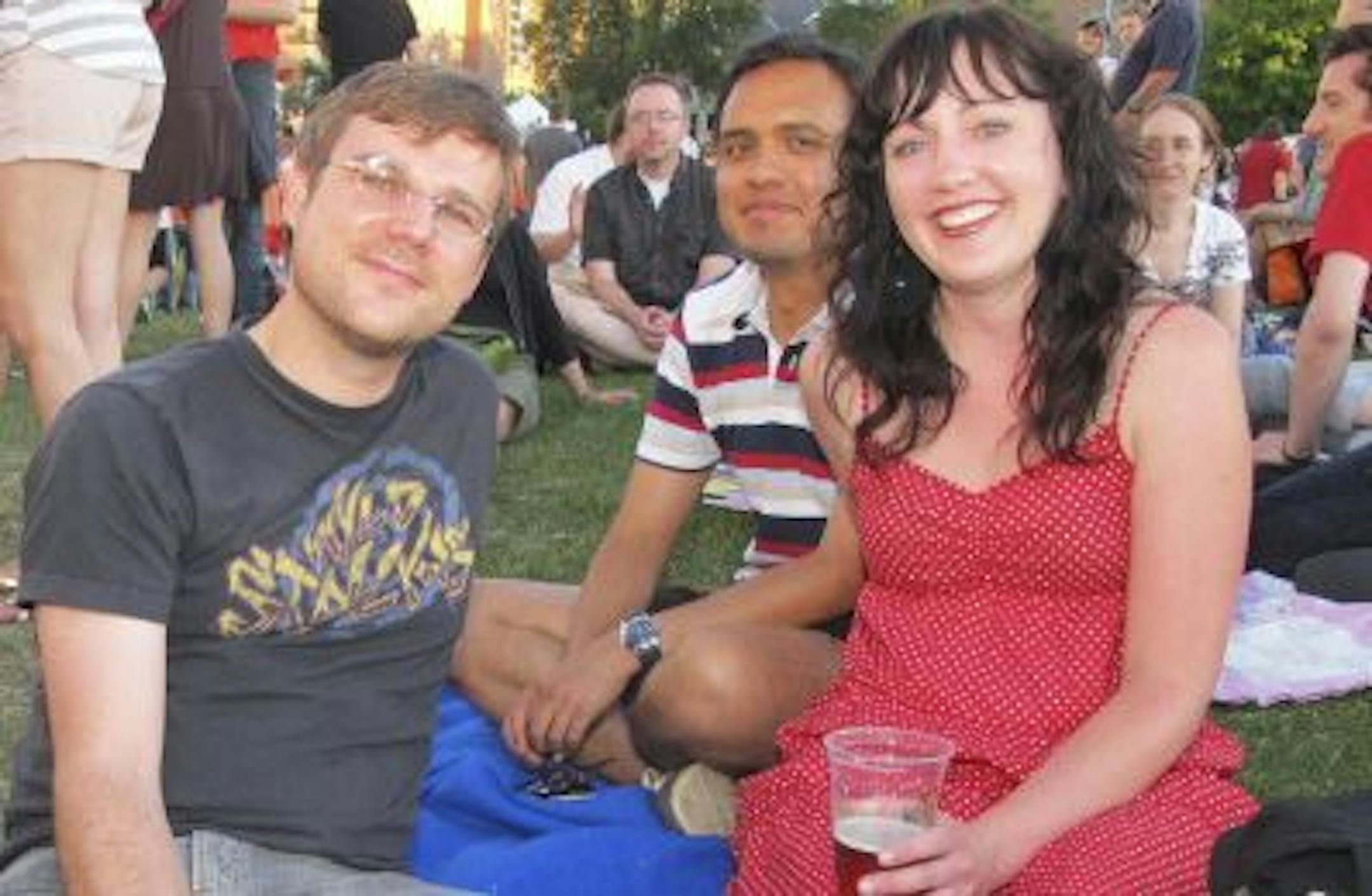 Sara Glassman, sglassman@startribune.com Rock the Garden at Walker Art Center. Scott Hochhalter, Kevin Hemping and Nyla Schroeder