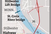 Graphic: St. Croix River Bridge modifications