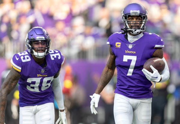 Patrick Peterson, right, and Chandon Sullivan will be free agents after this season.