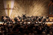 Conductor Roberto Abbado led the St. Paul Chamber Orchestra recently at Trinity Lutheran Church in Stillwater, one stop in the orchestra's neighborhoo
