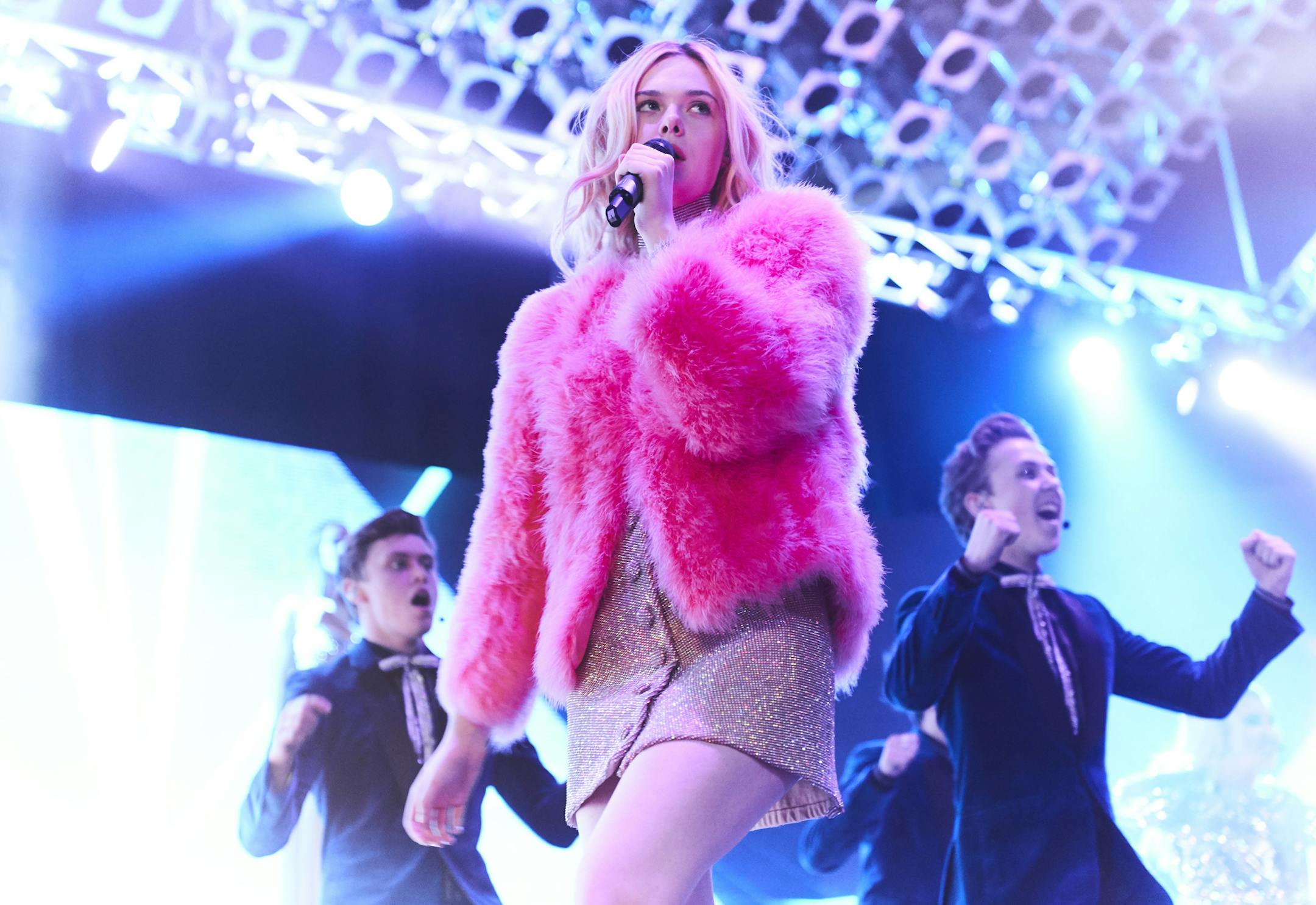 Elle Fanning in "Teen Spirit."