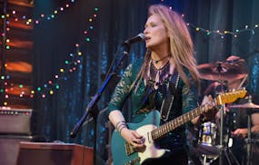 This photo provided by courtesy of Sony Pictures shows, Meryl Streep, as Ricki, performing at the Flash at the Salt Well in TriStar Pictures' "Ricki a