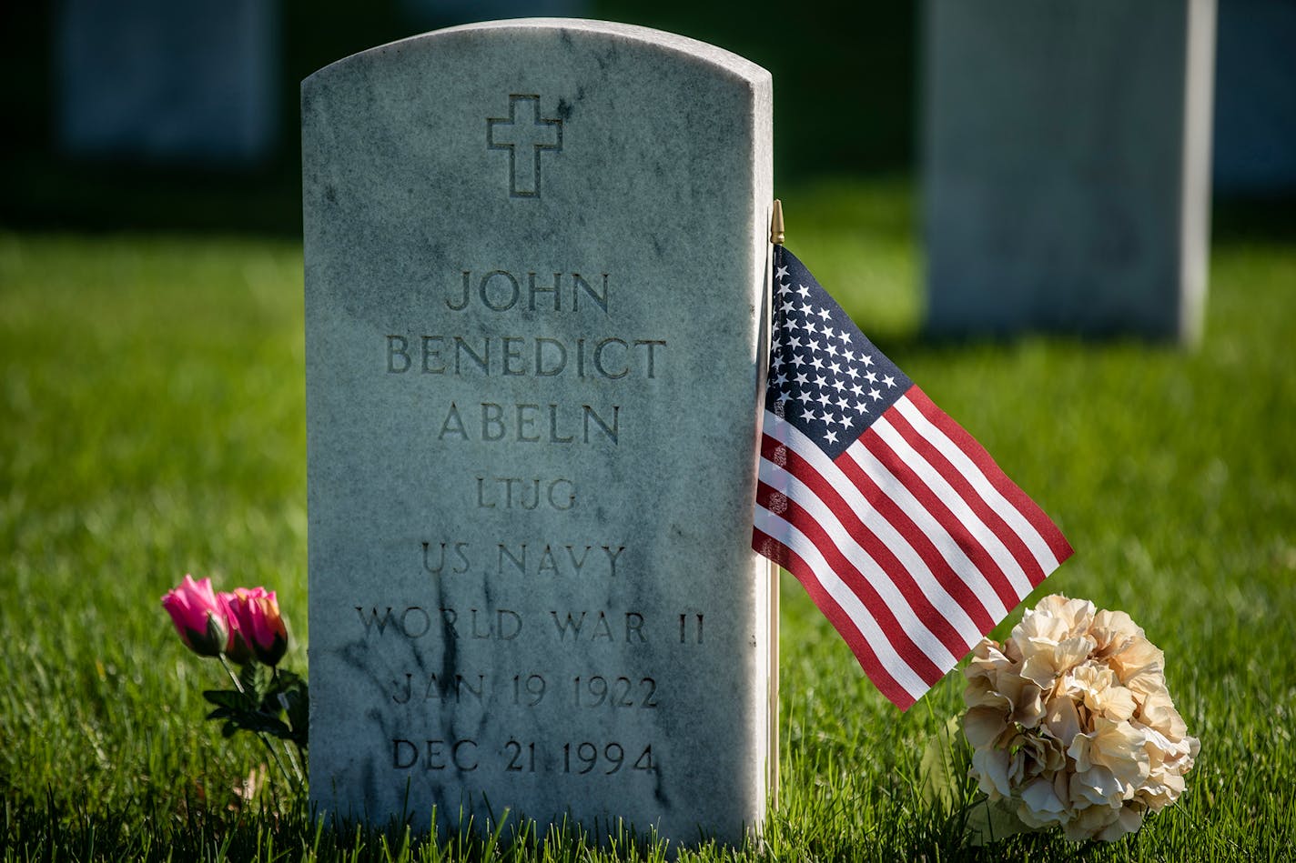 Hundreds of people will turned out to the Fort Snelling National Cemetery to place flags on Sunday, in preparation for Memorial Day.