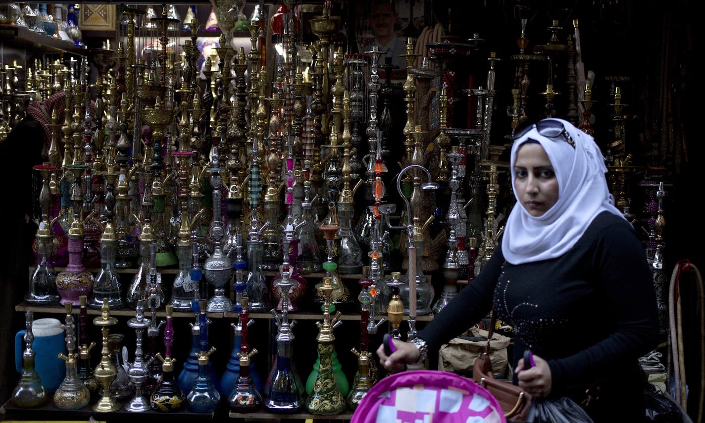 The Hamidiyeh market in the cosmopolitan walled Old City of Damascus, Syria. Associated Press