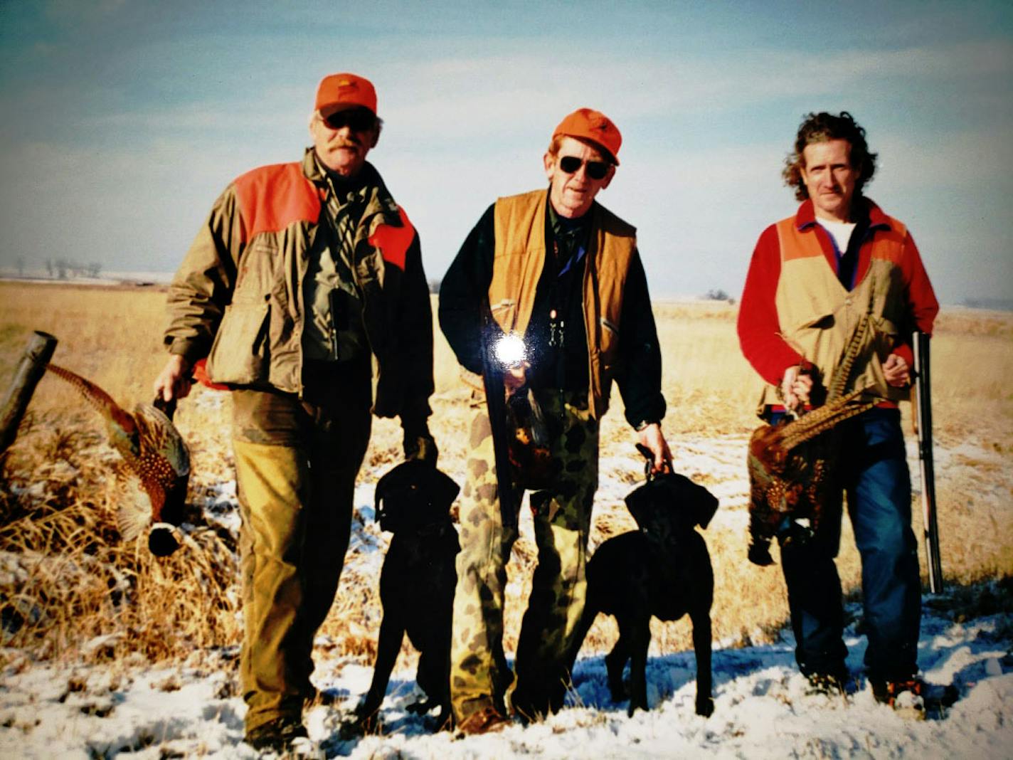 Tim Murphy, center, with his brother Jim, left, and cousin John Murphy.