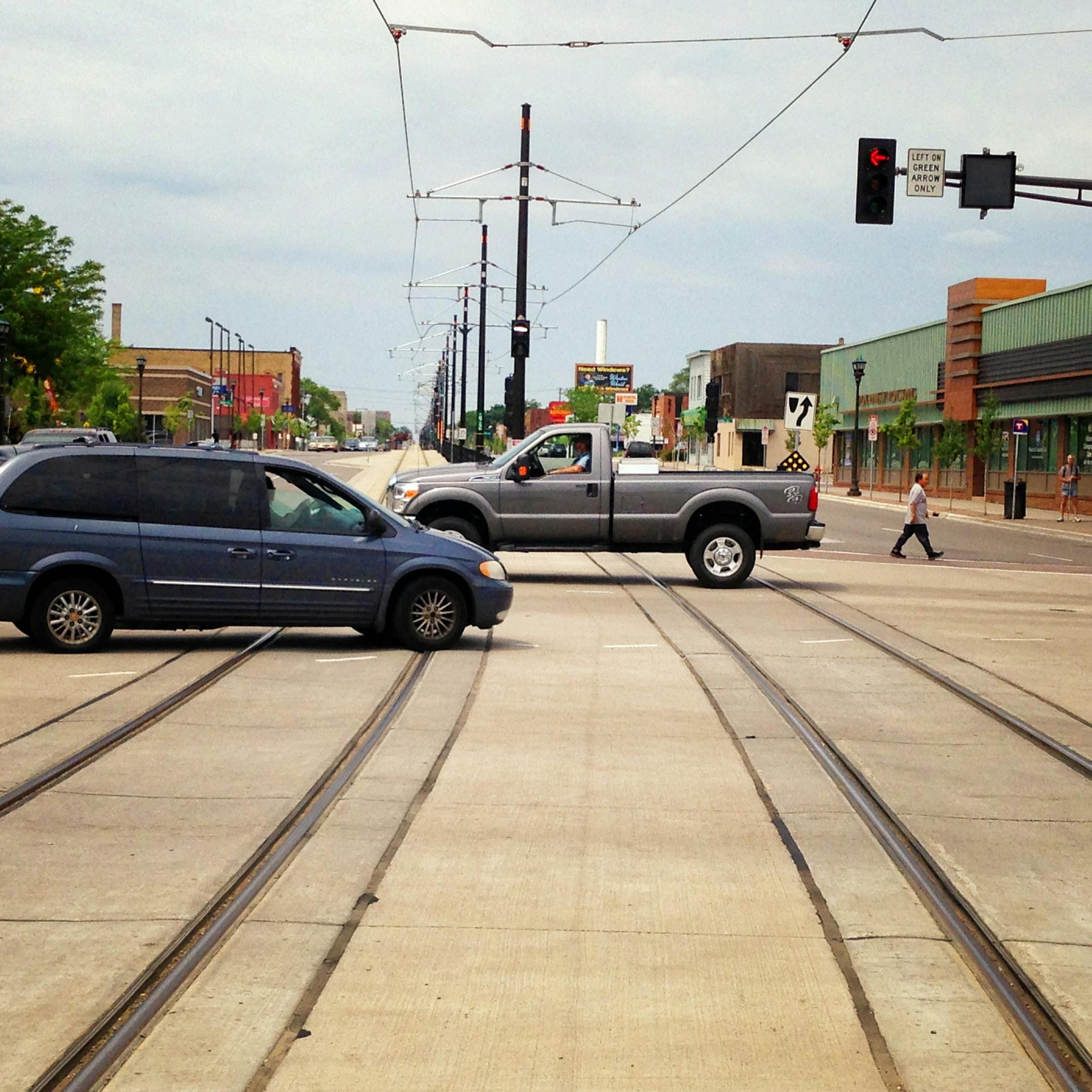 Scenes from the Green Line in St. Paul. Wednesday June 11, 2014 ] GLEN STUBBE * gstubbe@startribune.com