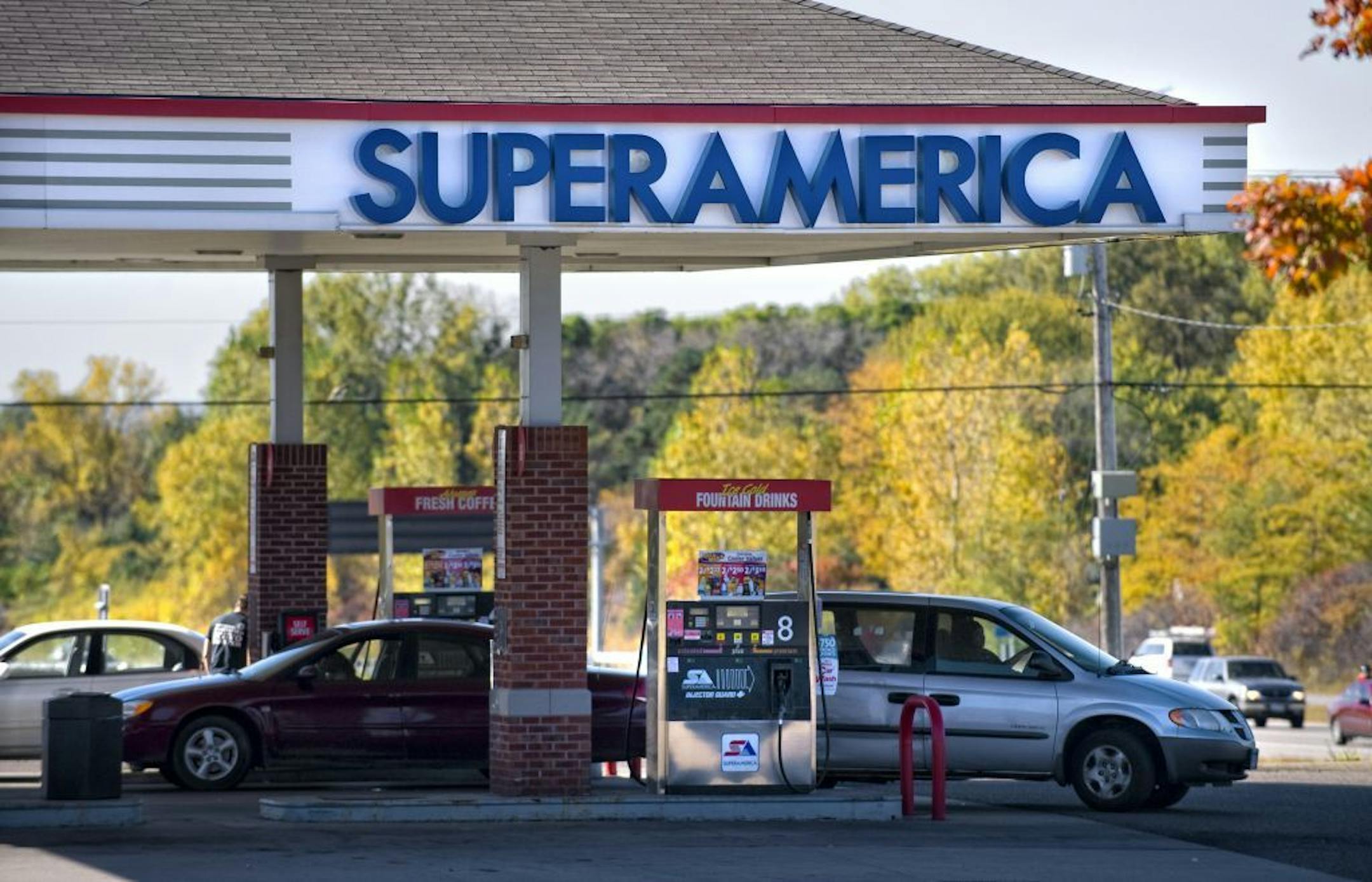 Marathon is selling its Minnesota operations to an investment company for close to $900 million. The sale includes their refinery in St. Paul Park and SuperAmerica gas stations including this one in Mendota Heights.