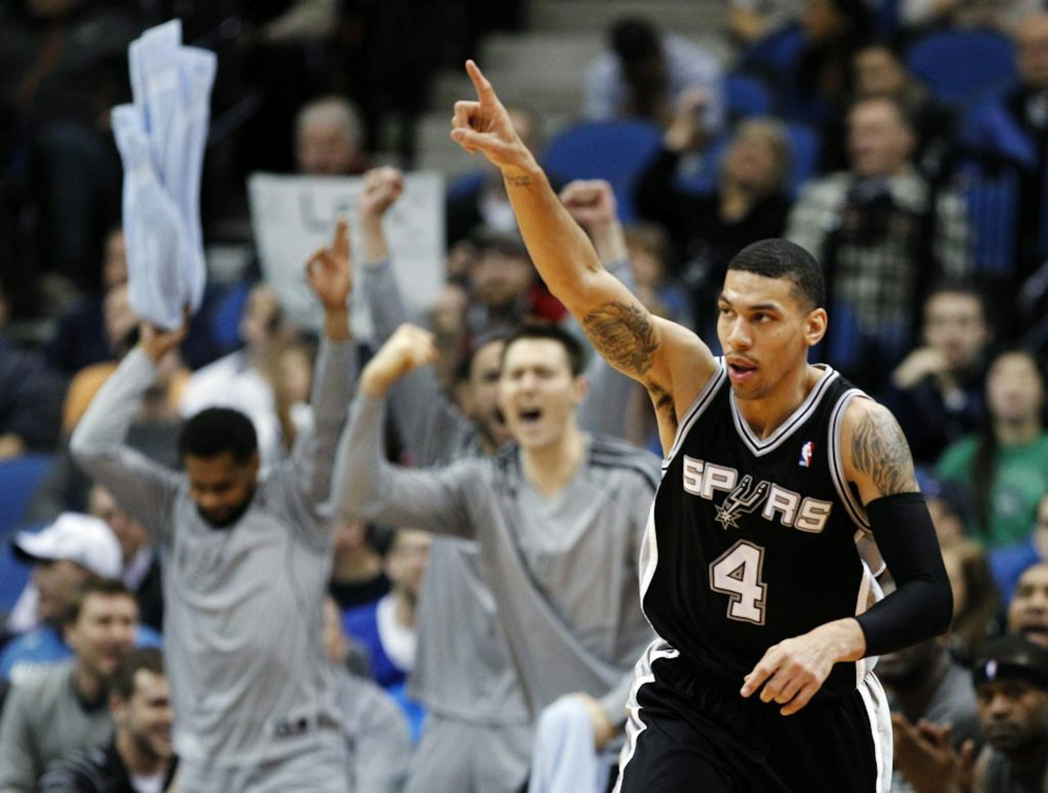 San Antonio Spurs guard Danny Green.