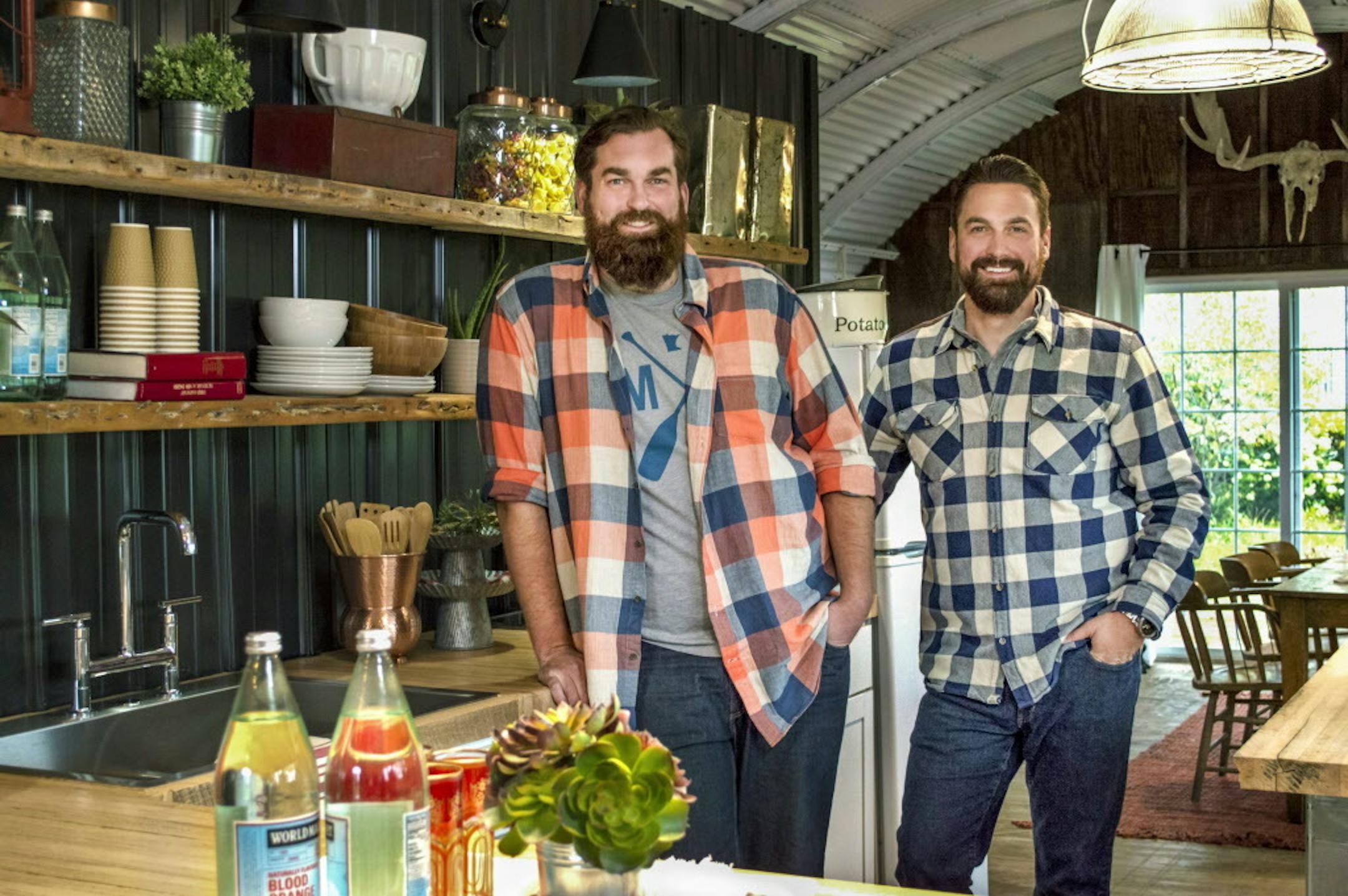 Brock and Chase Jurgensen, of Savage and Prior Lake, respectively, are bringing their construction know-how to a new DIY Network show, "Rustic Renovation."