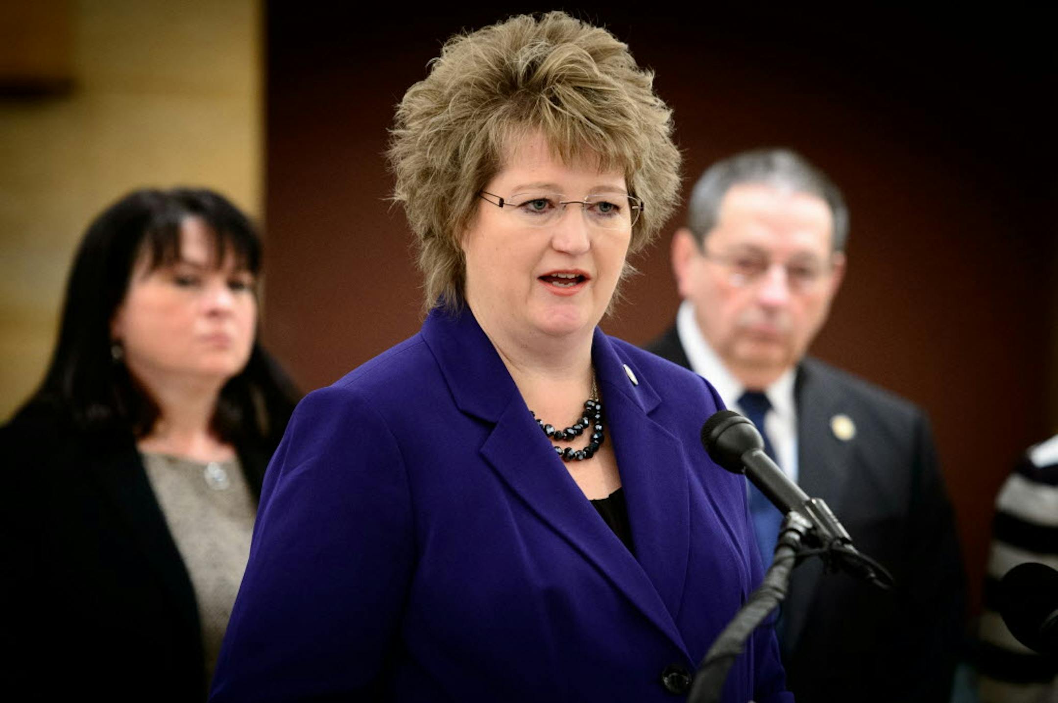 Vicki Jensen served one term in the state Senate before losing her seat in 2016.