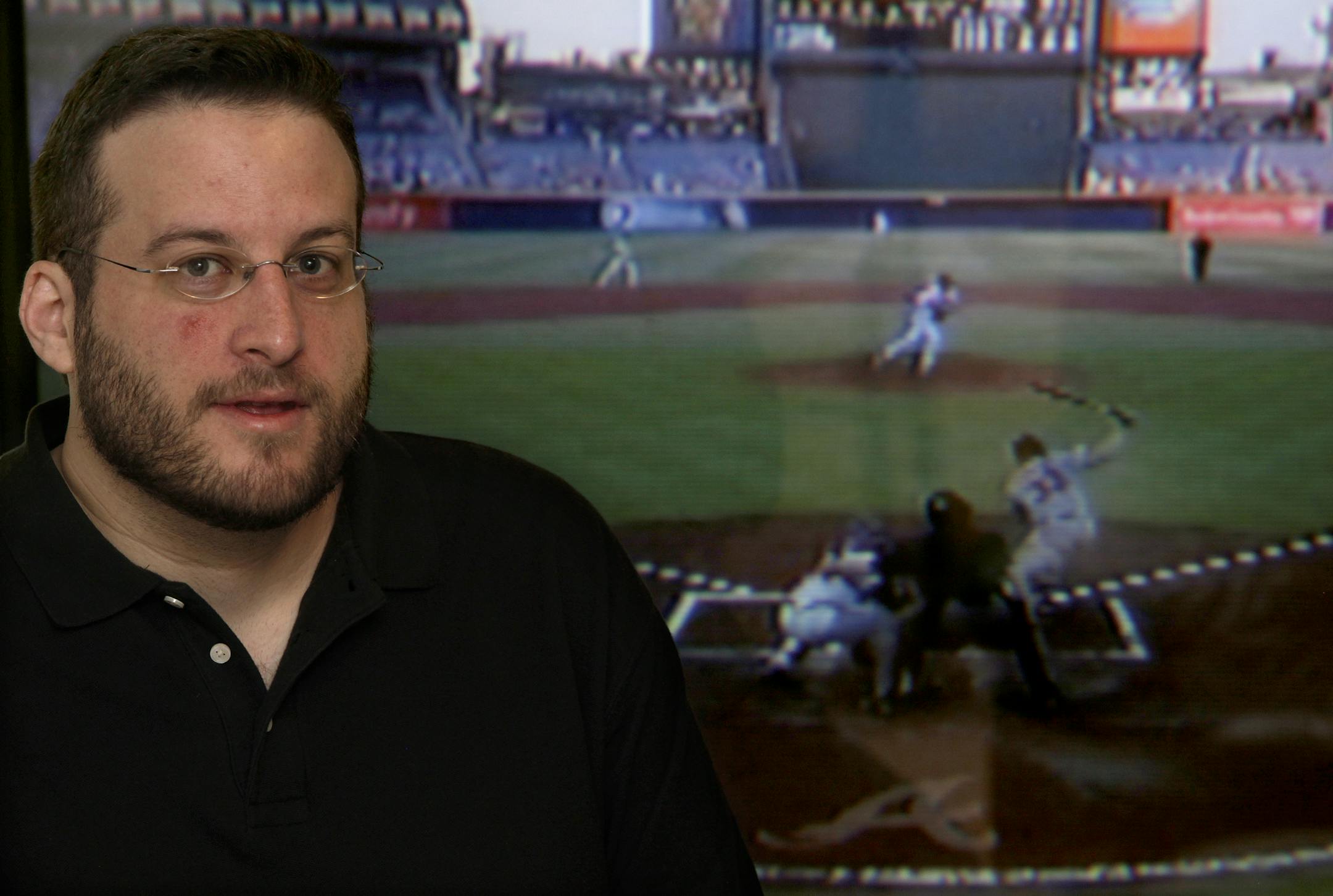 Twins blogger Aaron Gleeman at his Minnetonka, MN home on May 21, 2013. ] JOELKOYAMA‚Ä¢joel koyama@startribune.com A profile of Hopkins-based Twins blogger Aaron Gleeman as his blog is about to hit 10 million views. Over the last few years he has increased his profile in the Twin Cities, picking up several mainstream media jobs.