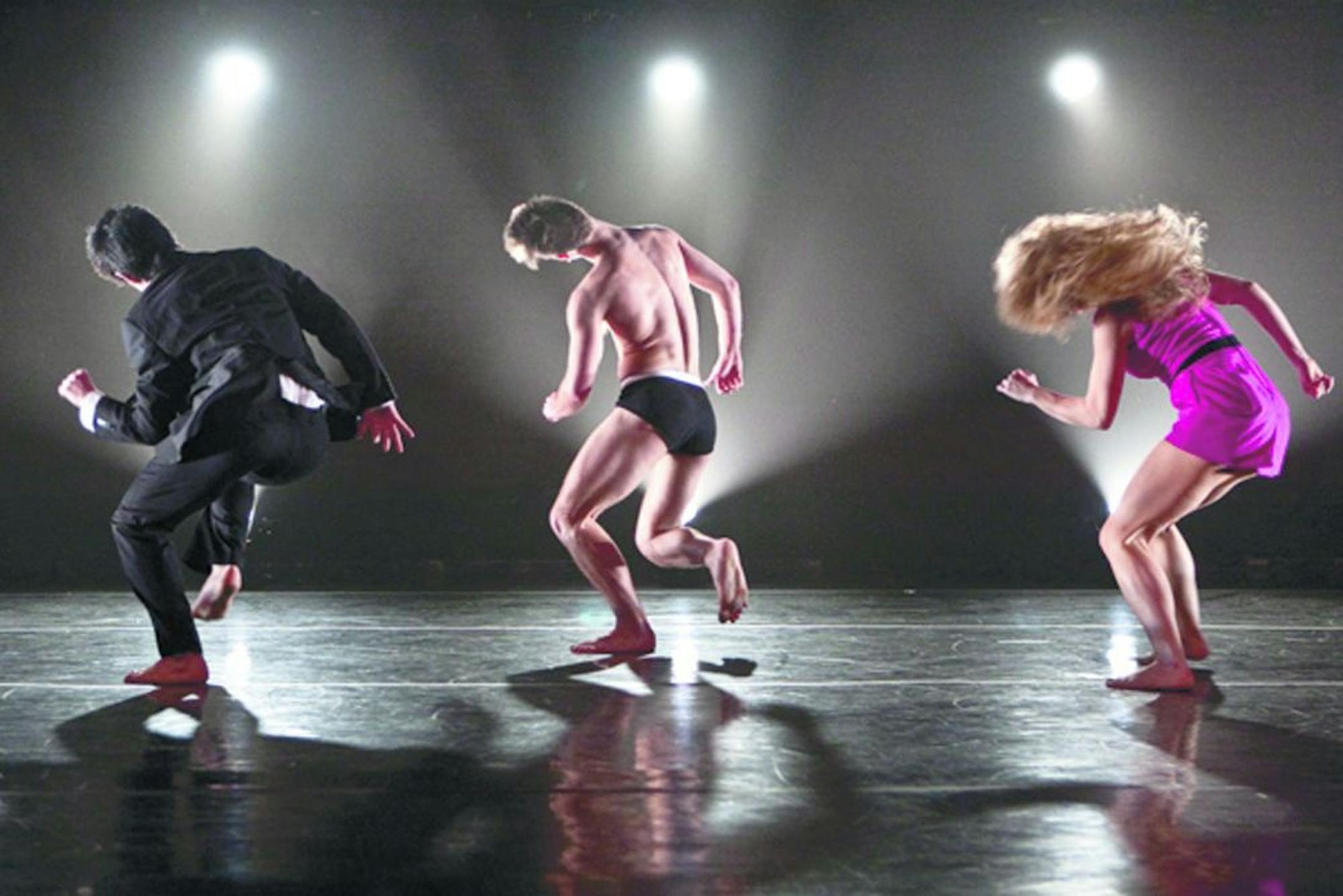 "Runway" with Ryoji Sasamoto, Aaron Carr and Anila Mazhari (2008).